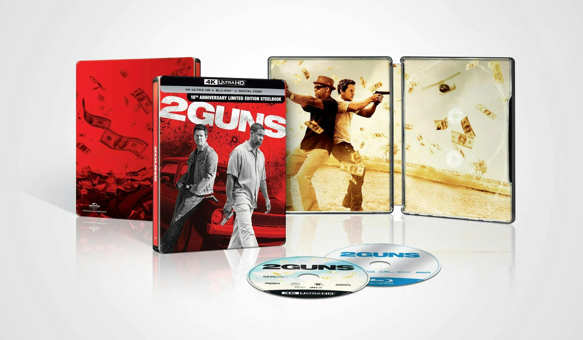 2 Guns (Steelbook 4K Ultra HD + Blu-ray + Digital) [UHD] - Image 3