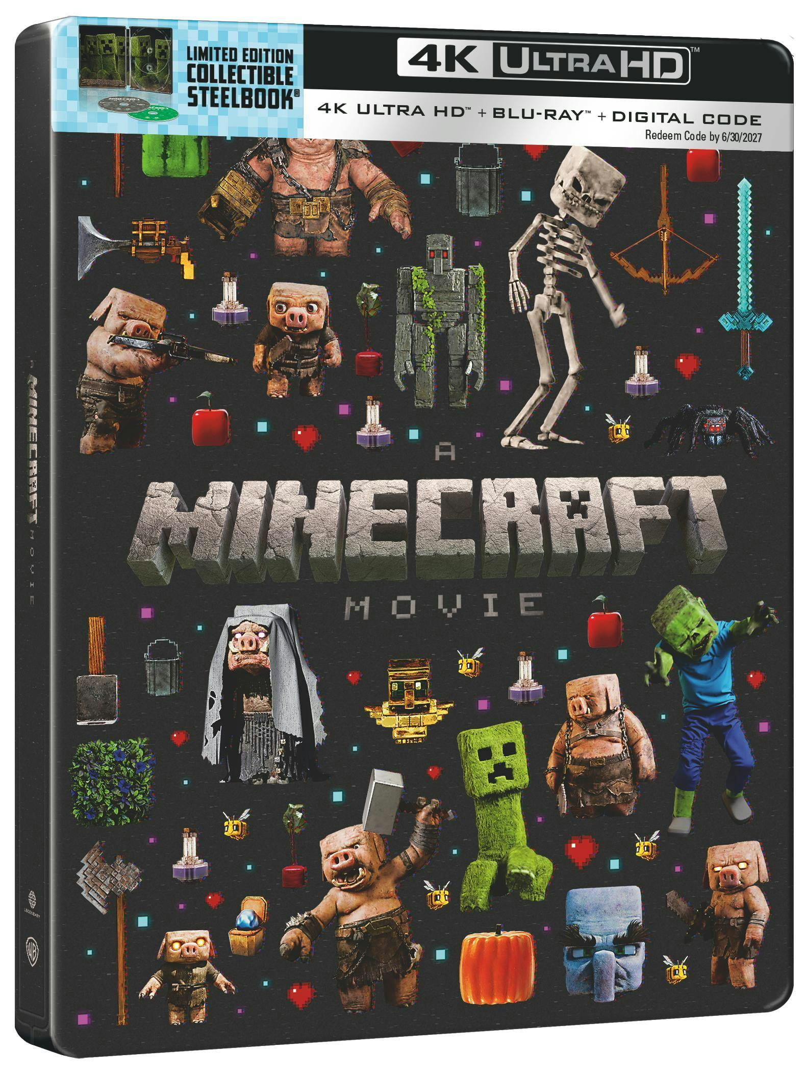 A Minecraft Movie (Limited Edition 4K Ultra HD Steelbook + Blu-ray) [UHD] - Image 2