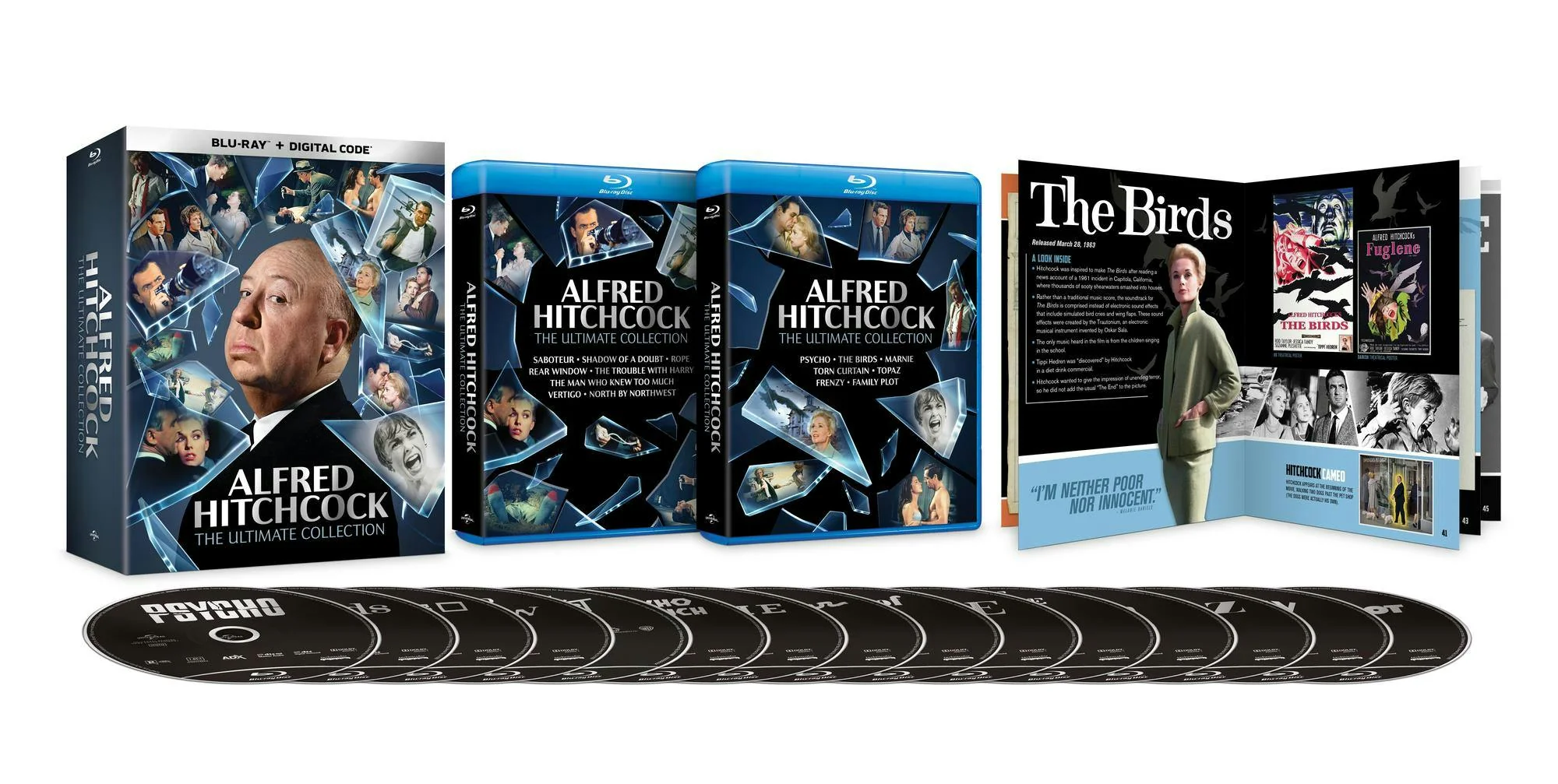 Alfred Hitchcock: The Ultimate Collection - Blu-ray + Digital (Blu-ray + Digital) [Blu-ray] - Image 4