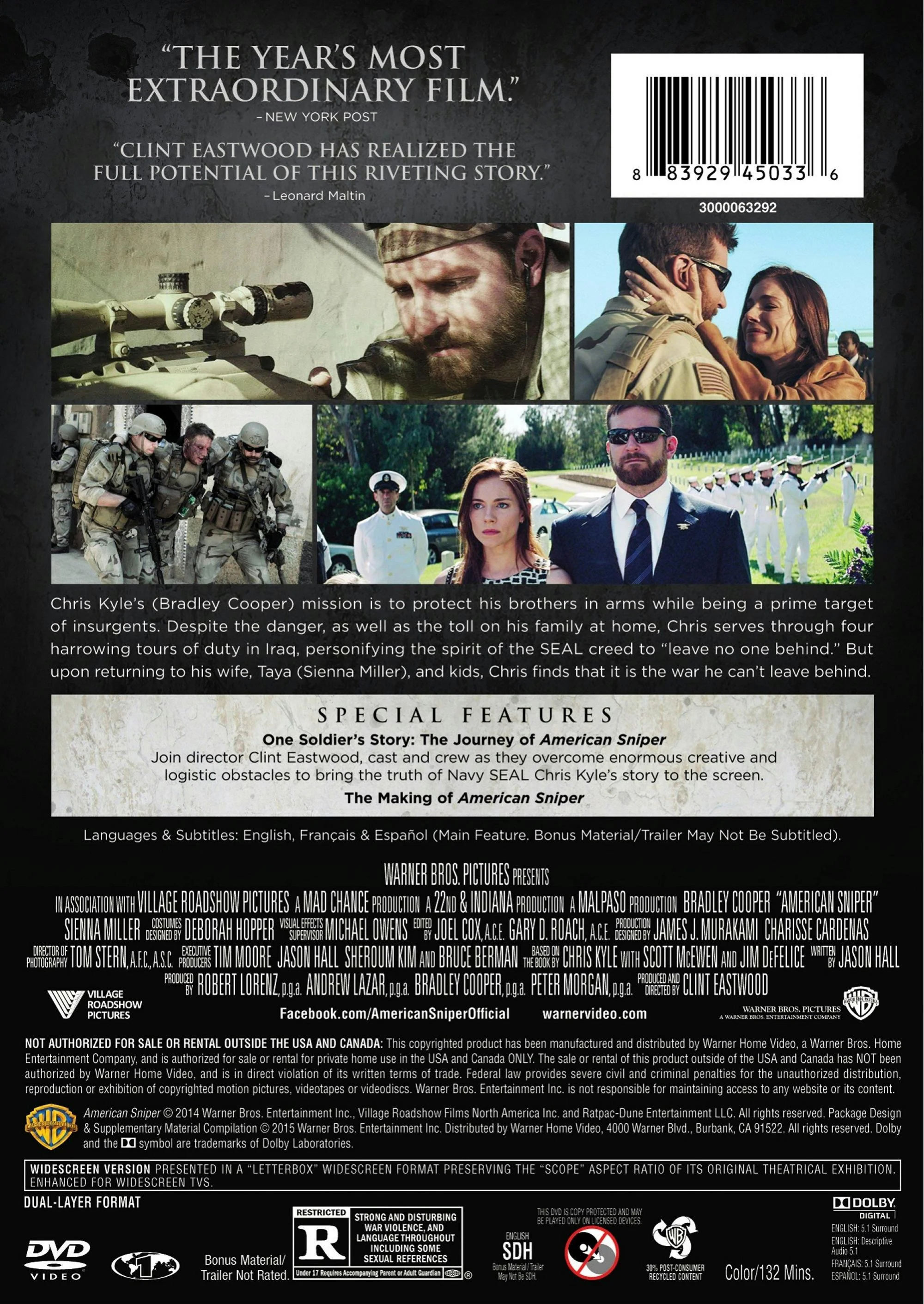 American Sniper (Special Edition) [DVD] - Image 2