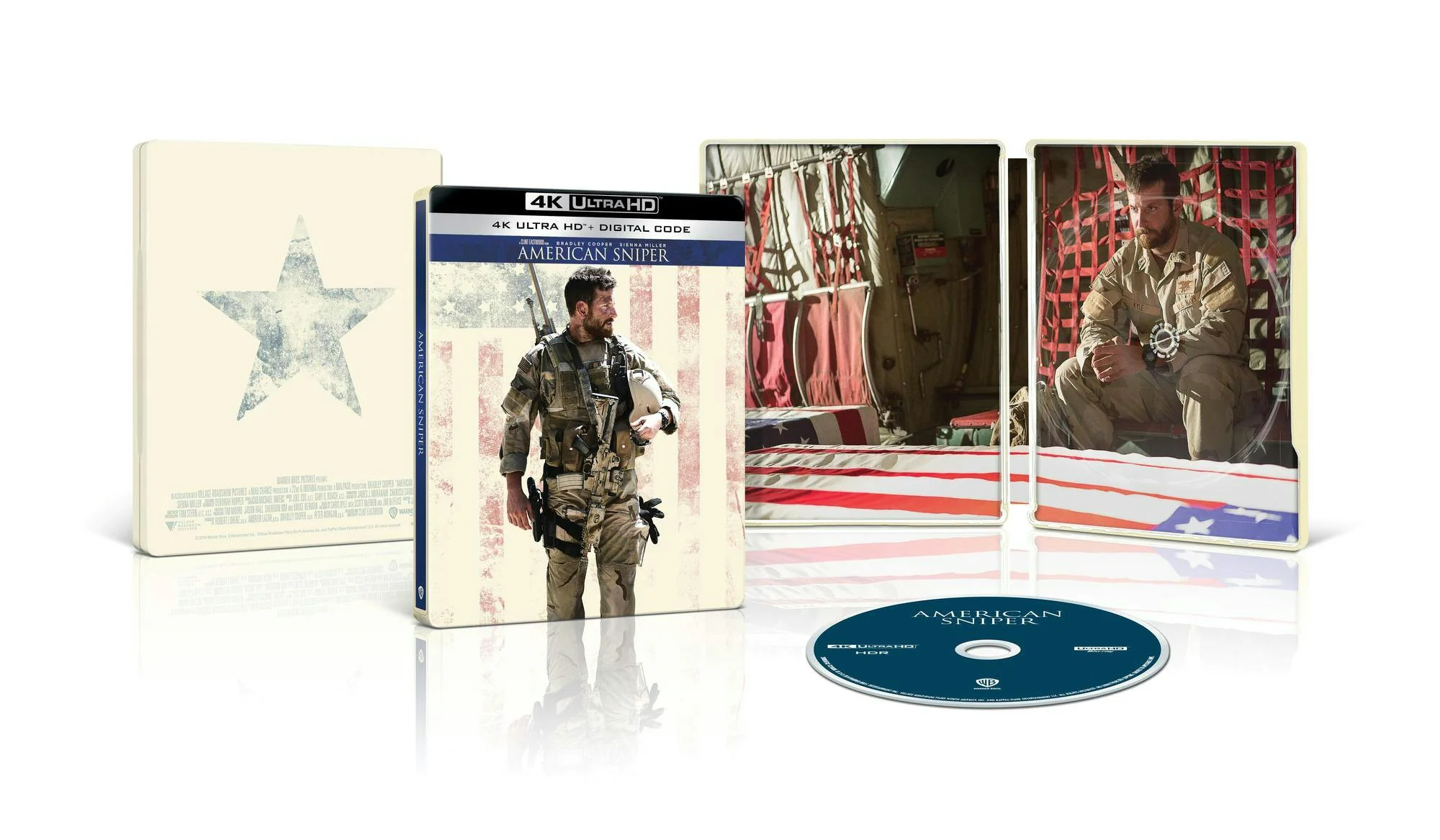American Sniper (Limited Edition 4K Steelbook) (4K Ultra HD Steelbook + Digital) [UHD] - Image 4