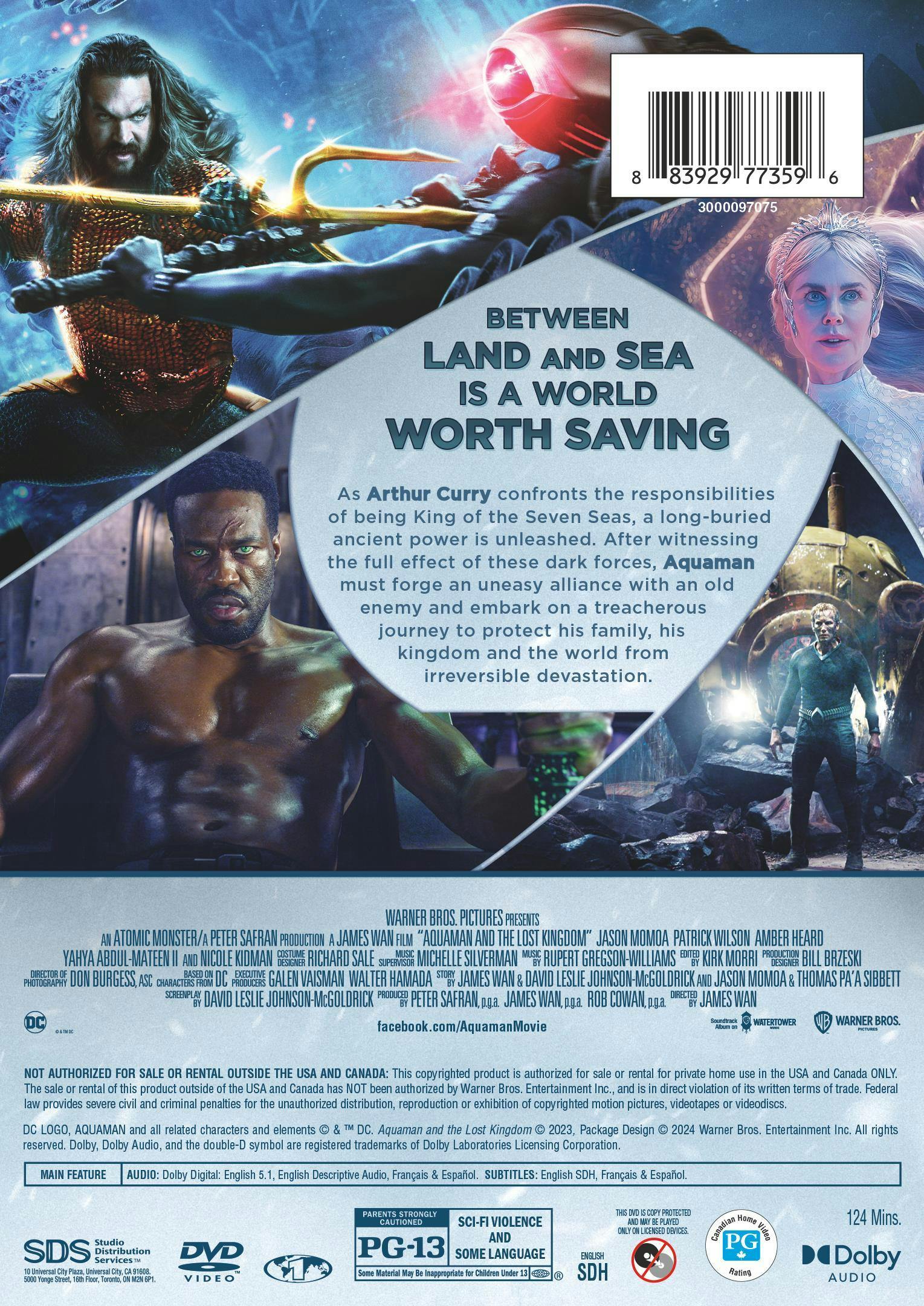 Aquaman and the Lost Kingdom [DVD] - Image 3