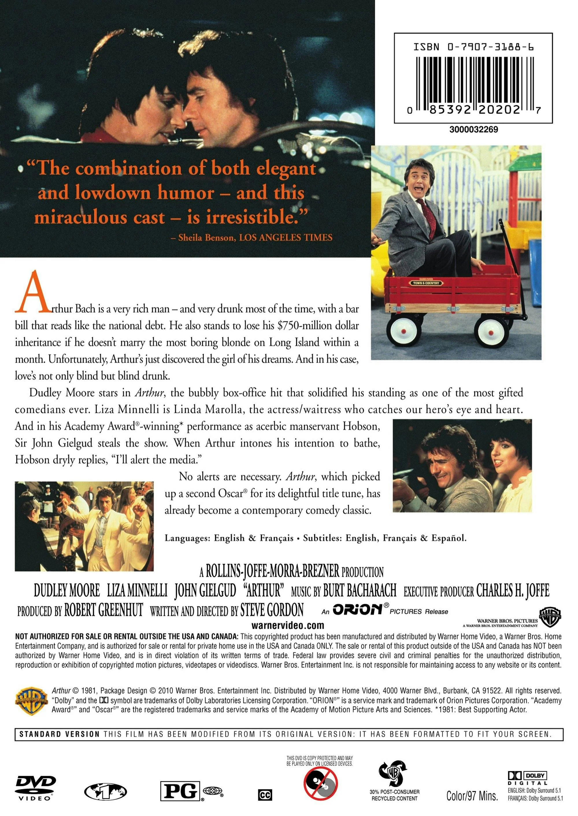 Arthur [DVD] - Image 2