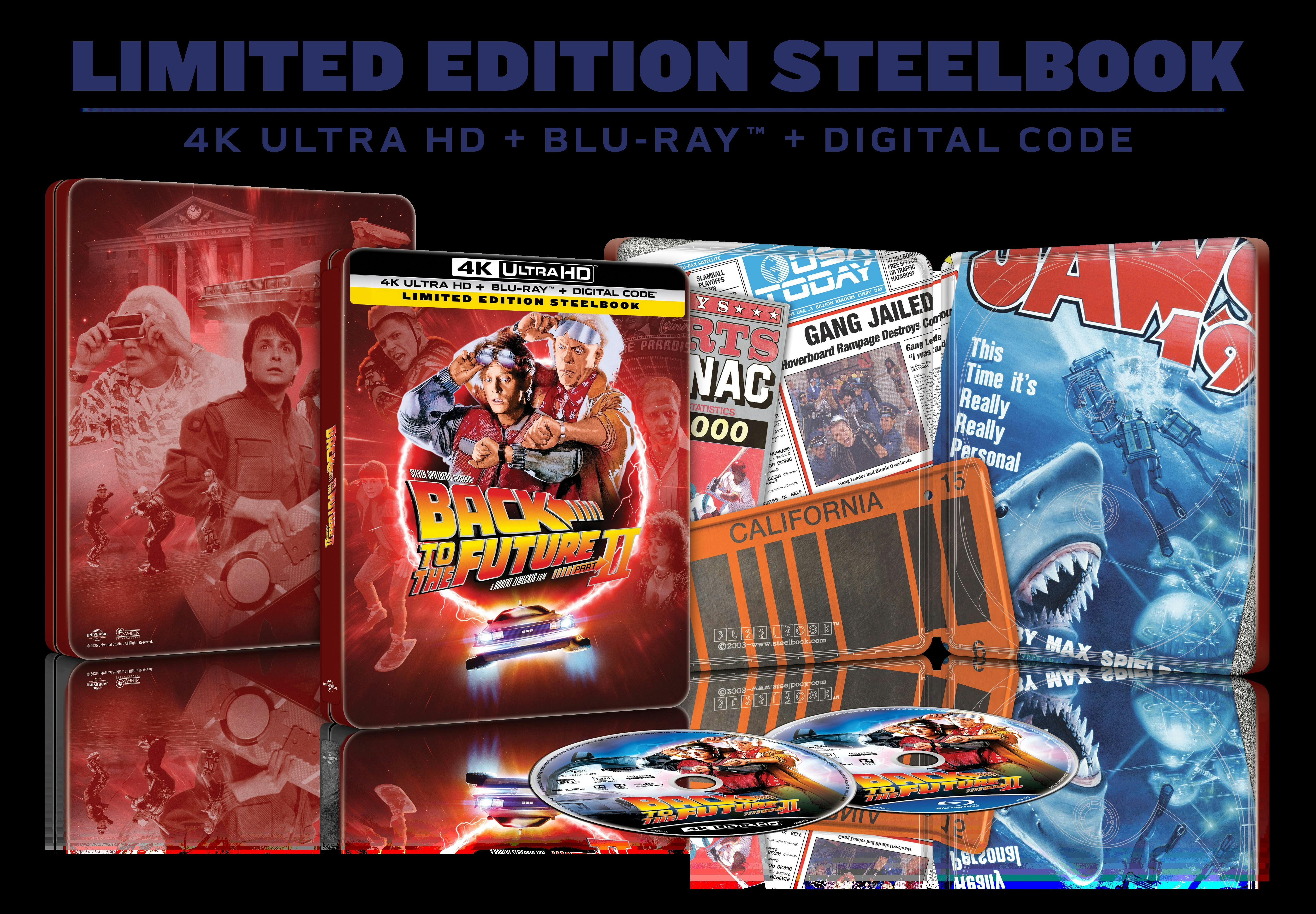 Back to the Future Part II (Limited Edition 4K Ultra HD Steelbook + Blu-ray + Digital) [UHD] - Image 4