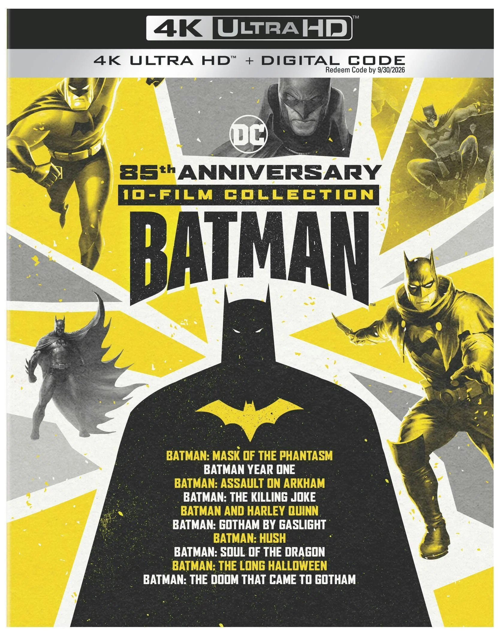 Batman 85th Anniversary Collection (4K Ultra HD) [UHD]