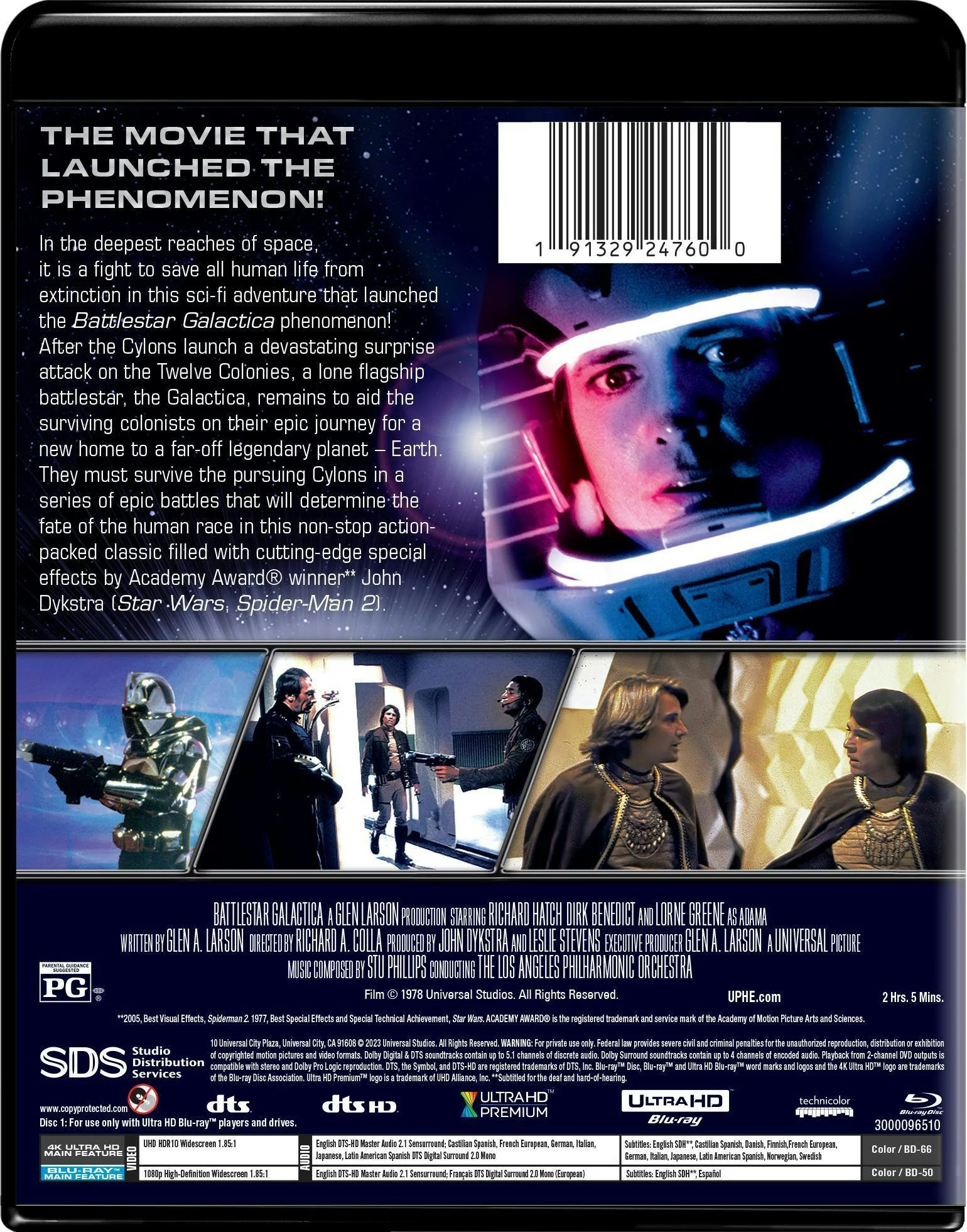 Battlestar Galactica: The Movie (4K Ultra HD + Blu-ray) [UHD] - Image 3
