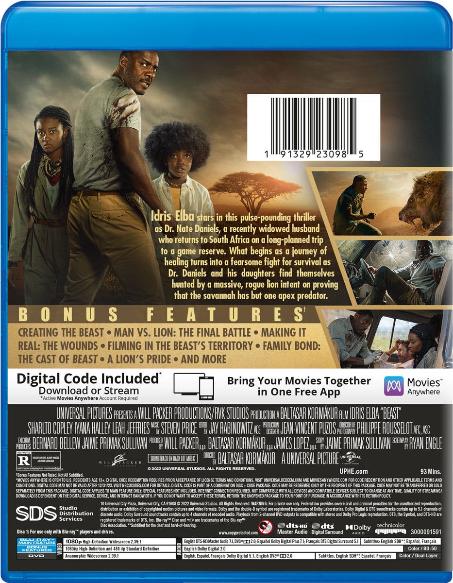 Beast (with DVD) [Blu-ray] - Image 3