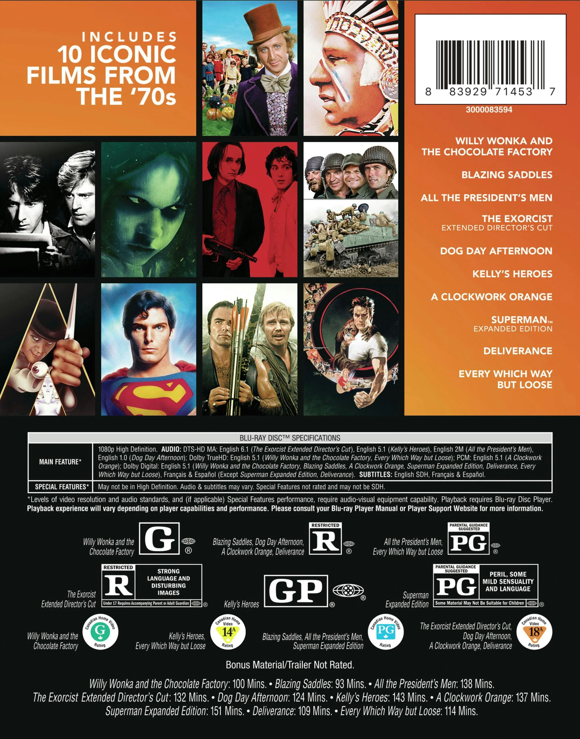 Best of 70s 10-Film Collection, Vol 1. [Blu-ray] - Image 3