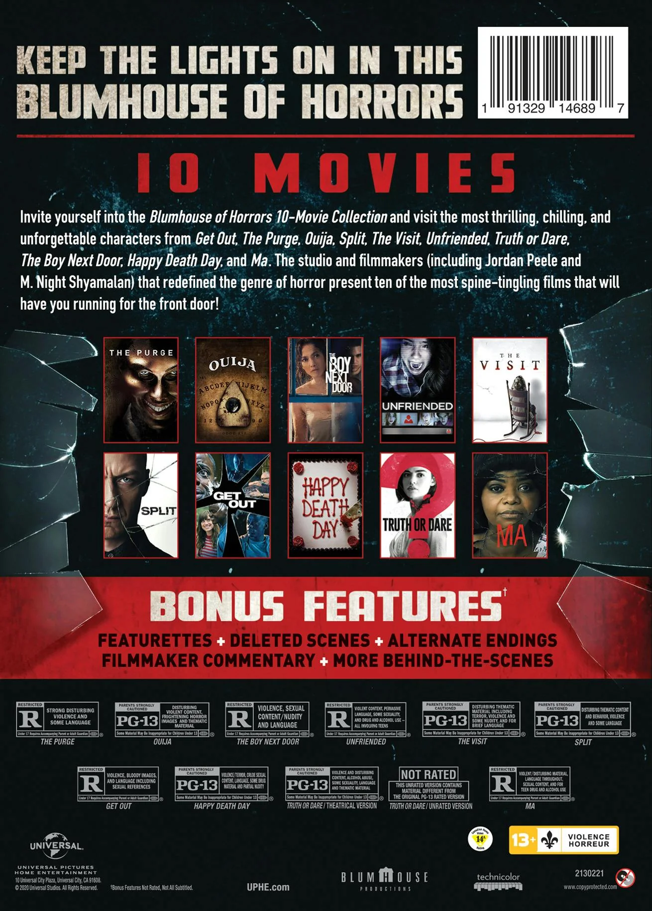 Blumhouse of Horrors 10-movie Collection (DVD Set) [DVD] - Image 2