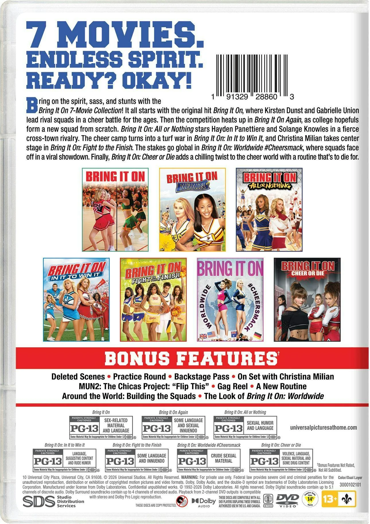 Bring It On 7-Movie Collection [DVD] - Image 3