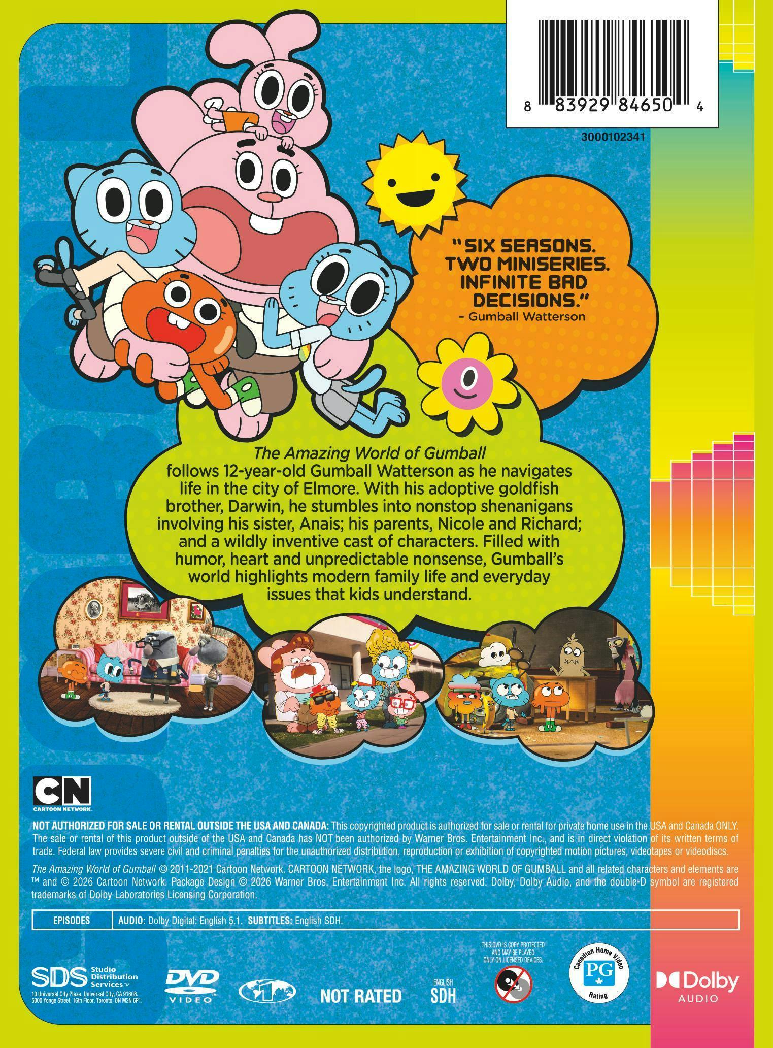 Cartoon Network: The Amazing World of Gumball - The Complete Series [DVD] - Image 3