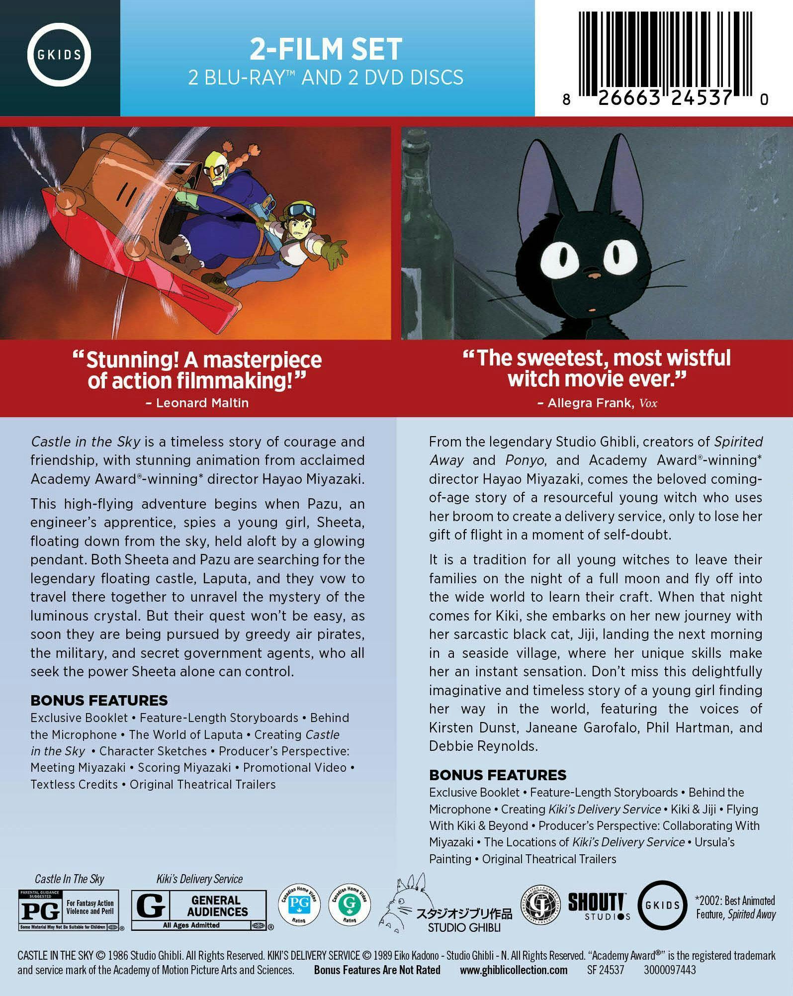 Castle in the Sky / Kiki's Delivery Service 2-Film Set [Blu-ray] - Image 3