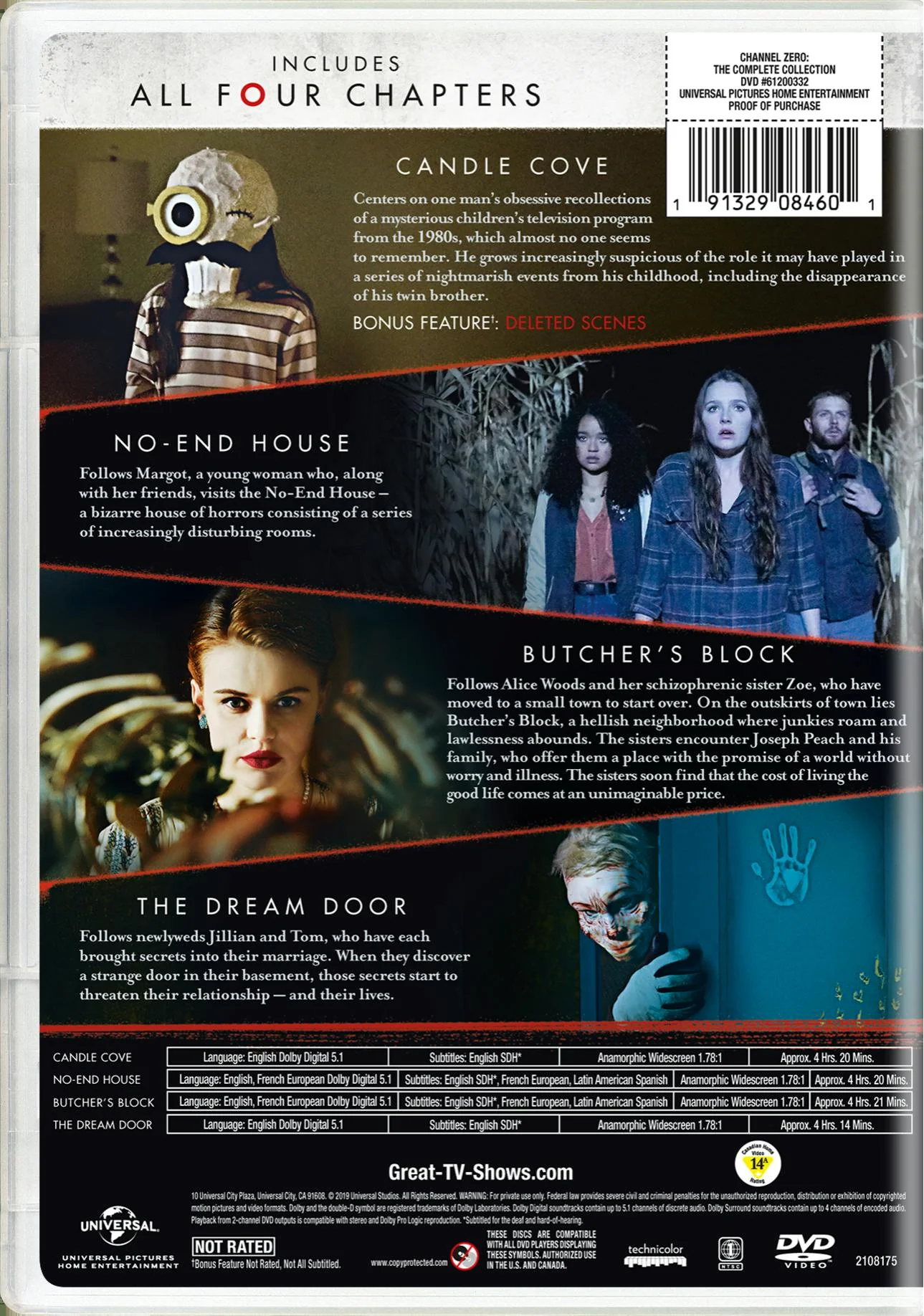 Channel Zero: The Complete Collection (DVD Set) [DVD] - Image 2