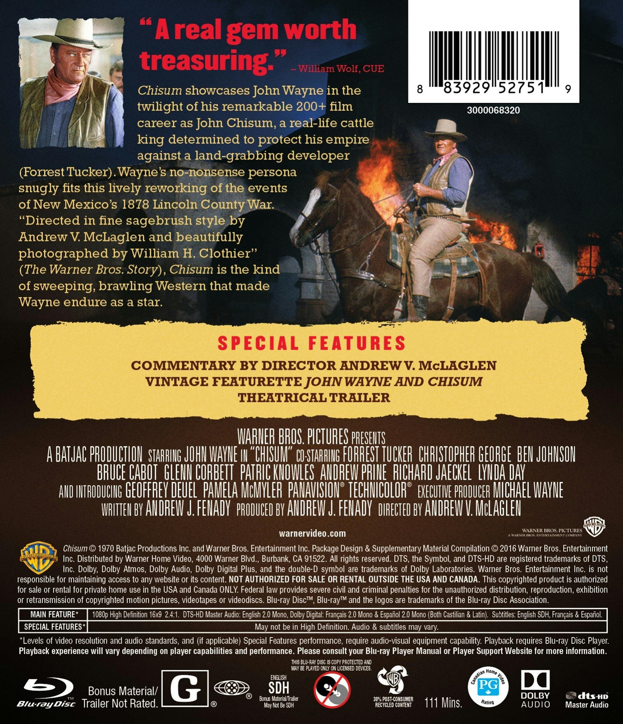 Chisum [Blu-ray] - Image 2