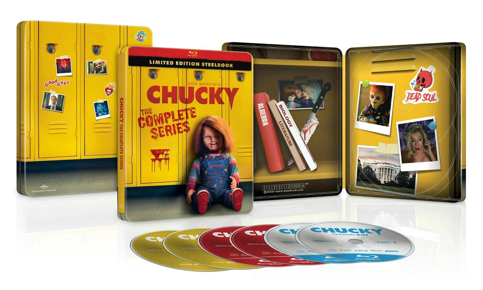 Chucky: The Complete Series (Limited Edition Steelbook) [Blu-ray] - Image 3