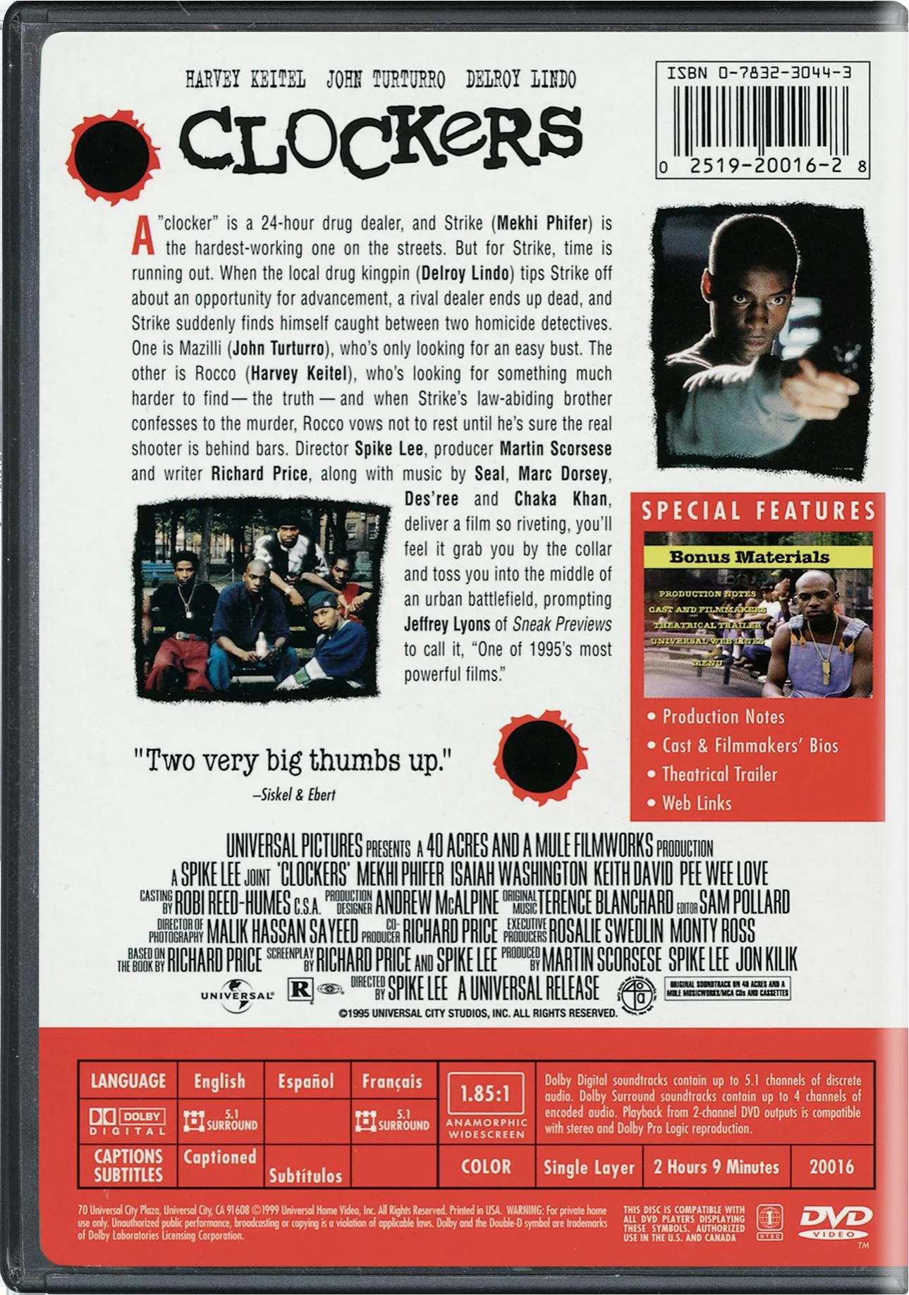 Clockers [DVD] - Image 2