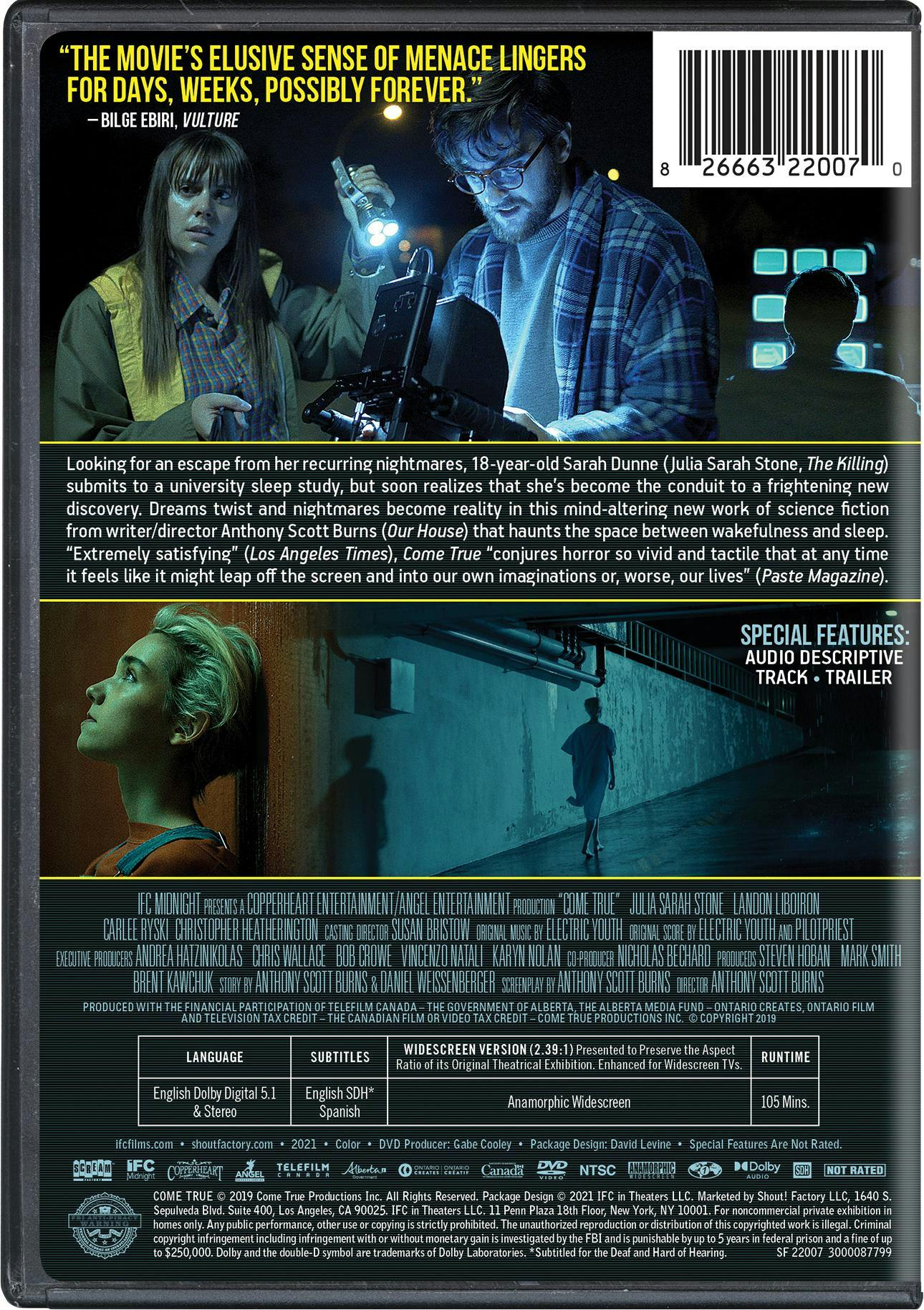 Come True [DVD] - Image 3