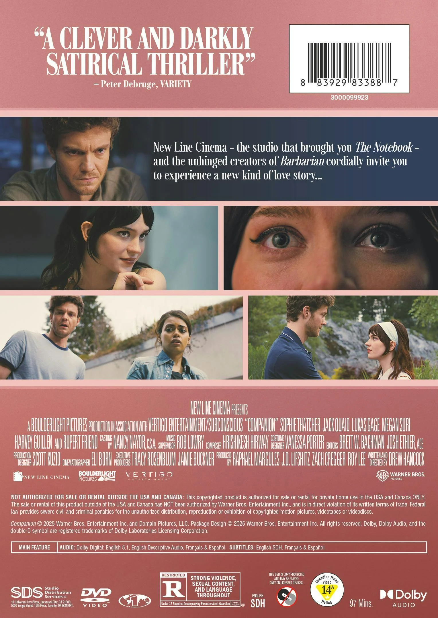 Companion [DVD] - Image 3