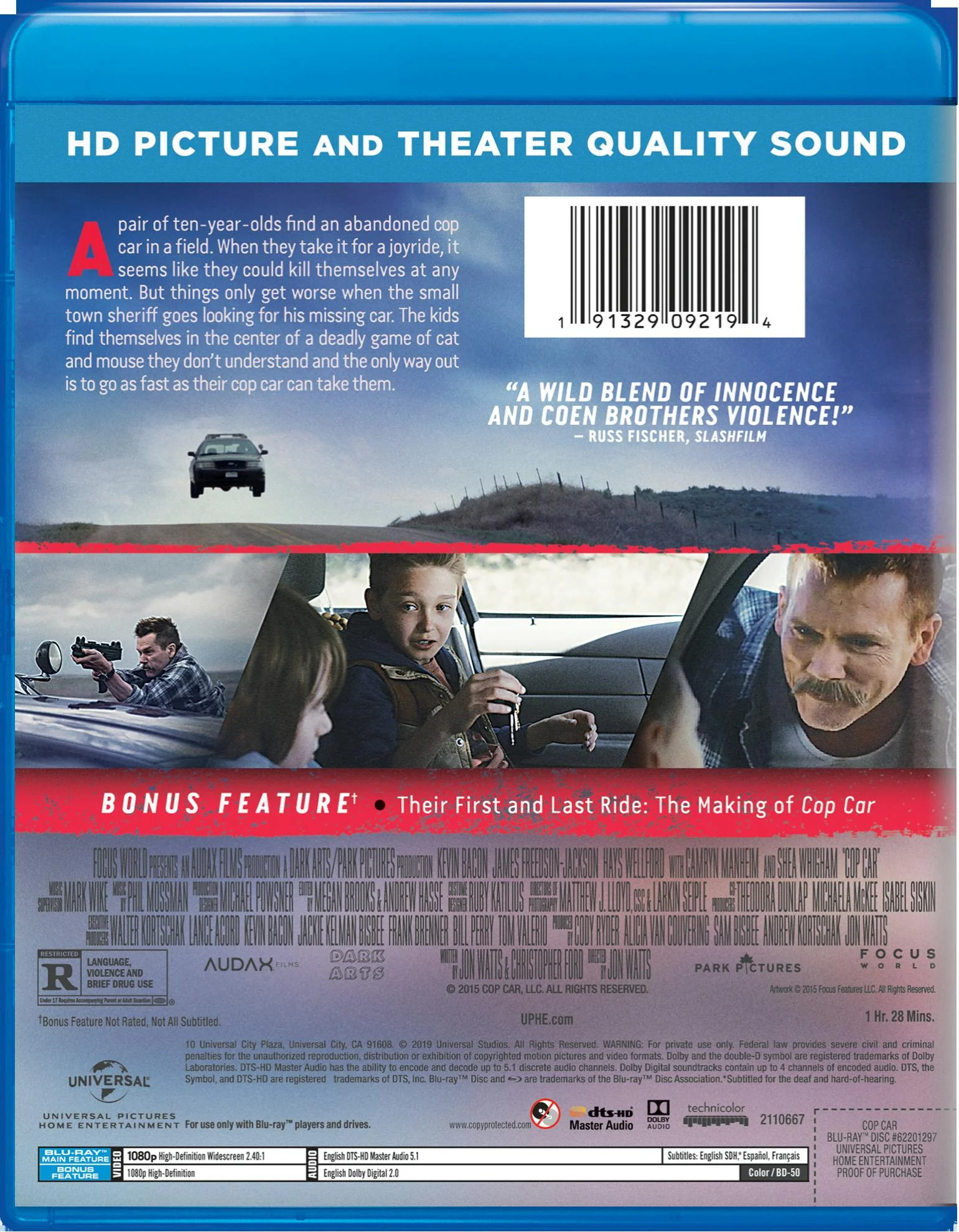 Cop Car [Blu-ray] - Image 2