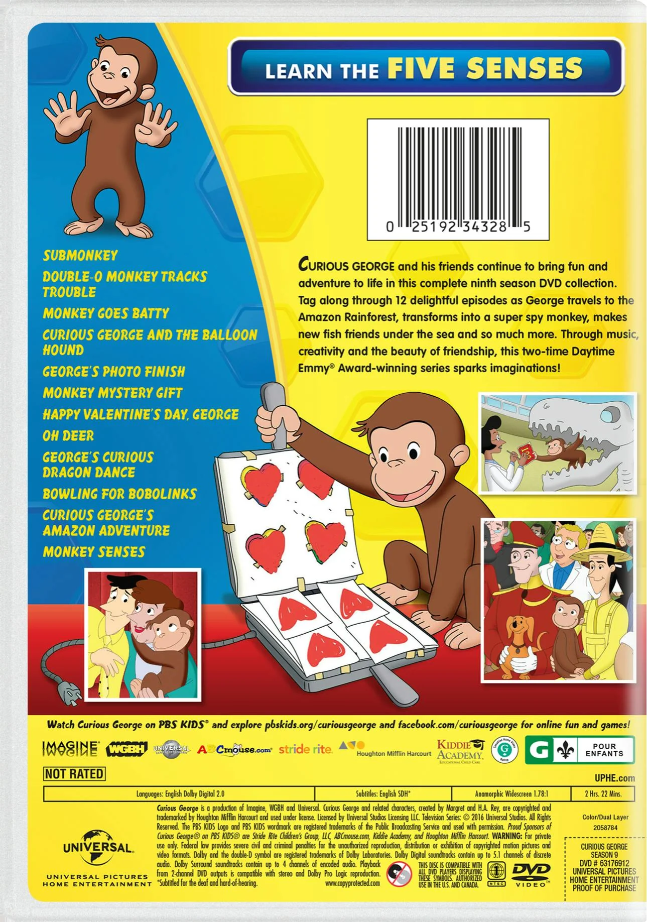 Curious George: The Complete Ninth Season [DVD] - Image 2