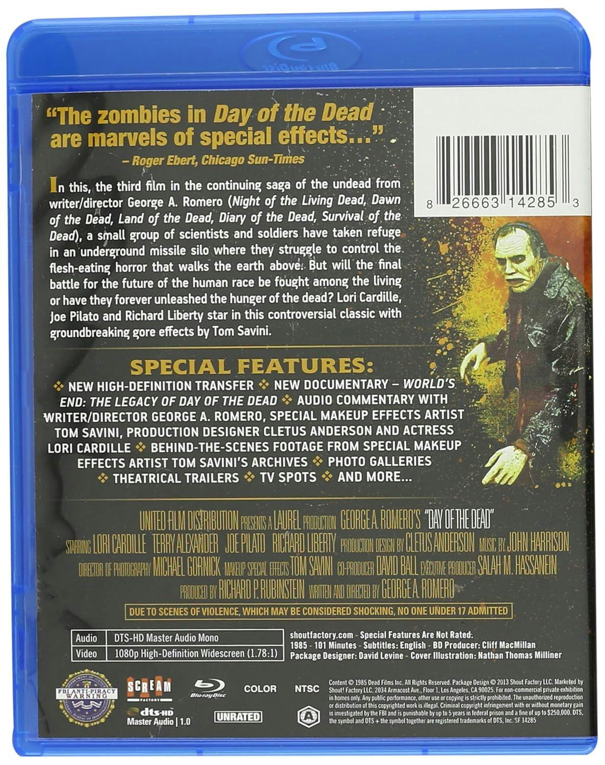Day of the Dead - Collector's Edition [Blu-ray] - Image 3