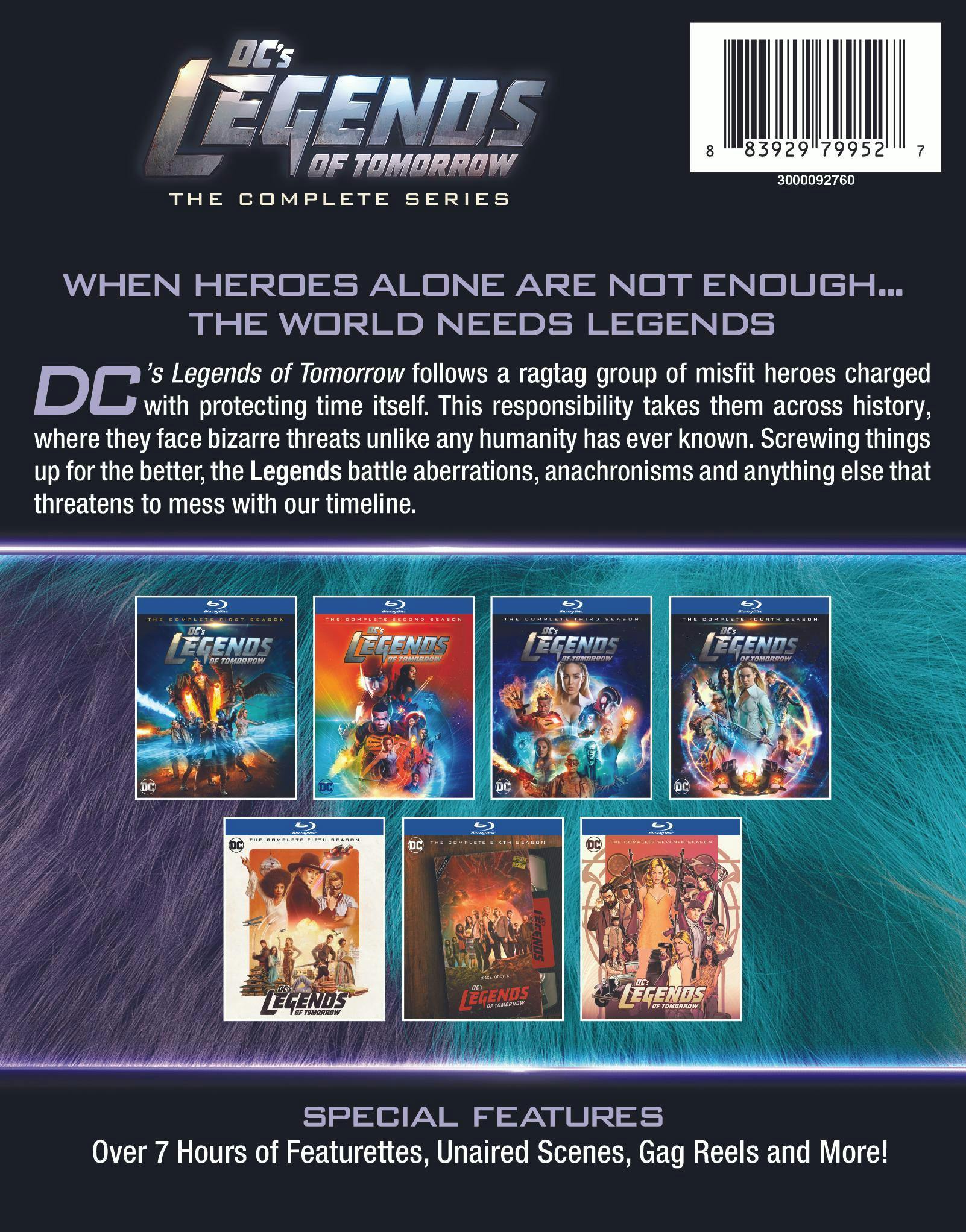 DC's Legends of Tomorrow: The Complete Series (Box Set) [Blu-ray] - Image 3