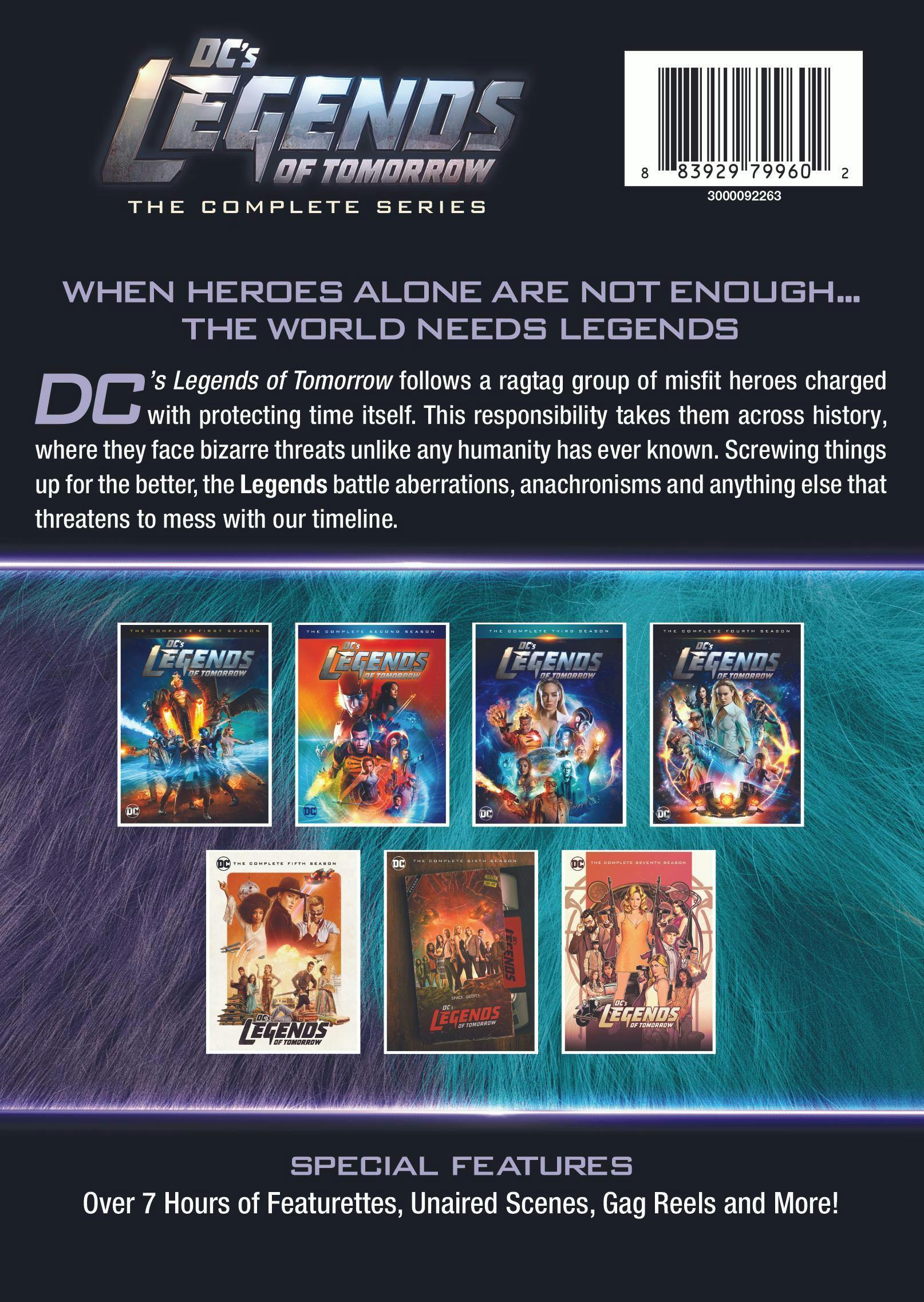 DC's Legends of Tomorrow: The Complete Series (Box Set) [DVD] - Image 3