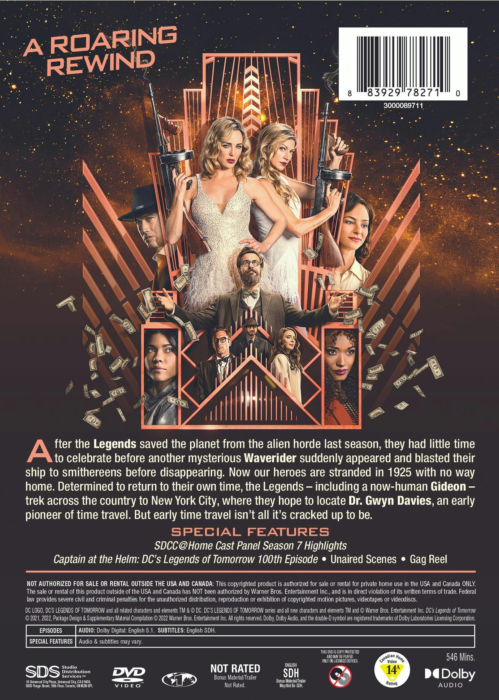 DC's Legends of Tomorrow: The Seventh and Final Season (Box Set) [DVD] - Image 2