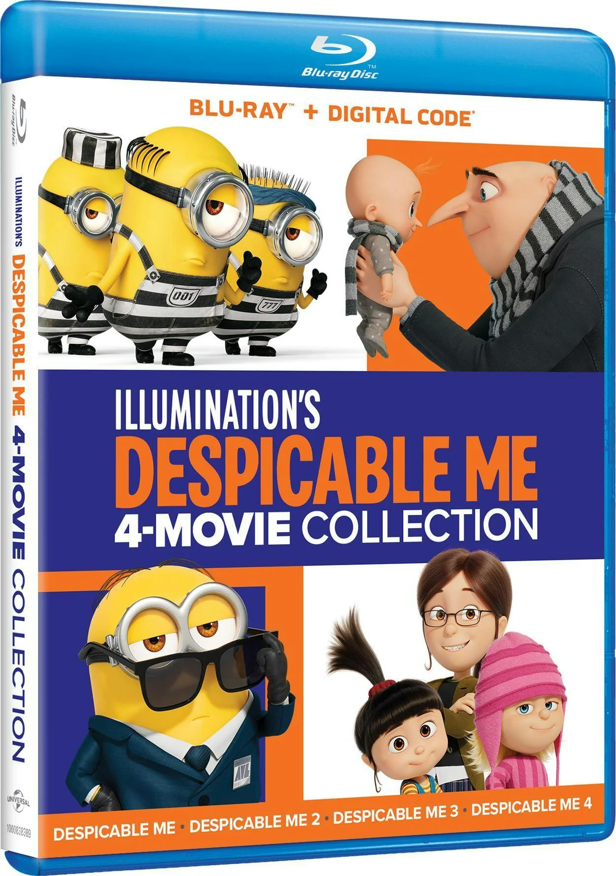 Illumination's Despicable Me 4-Movie Collection - Blu-ray + Digital [Blu-ray] - Image 2