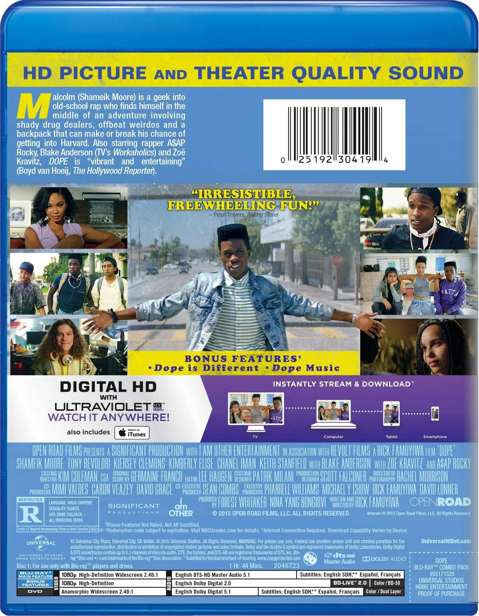 Dope (DVD + Digital + Ultraviolet) [Blu-ray] - Image 2