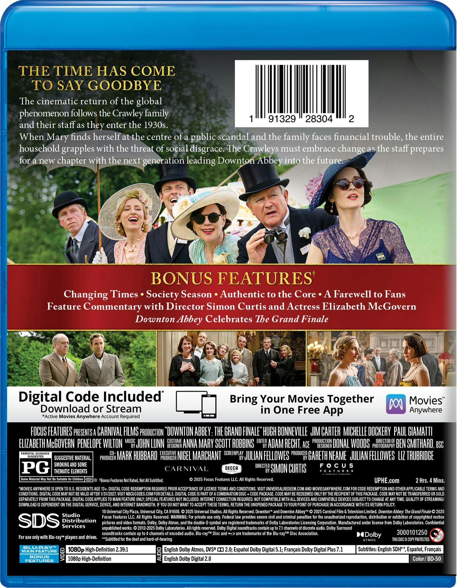 Downton Abbey: The Grand Finale - Collector's Edition Blu-ray + Digital (Blu-ray + Digital) [Blu-ray] - Image 3