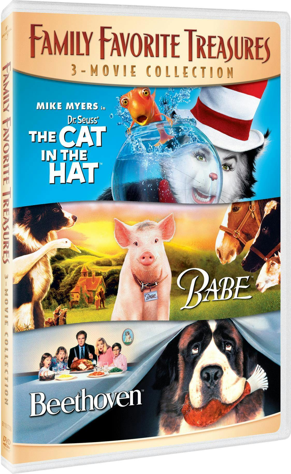 Dr Seuss: The Cat in the Hat/Babe/Beethoven (DVD Full Screen) [DVD] - Image 2