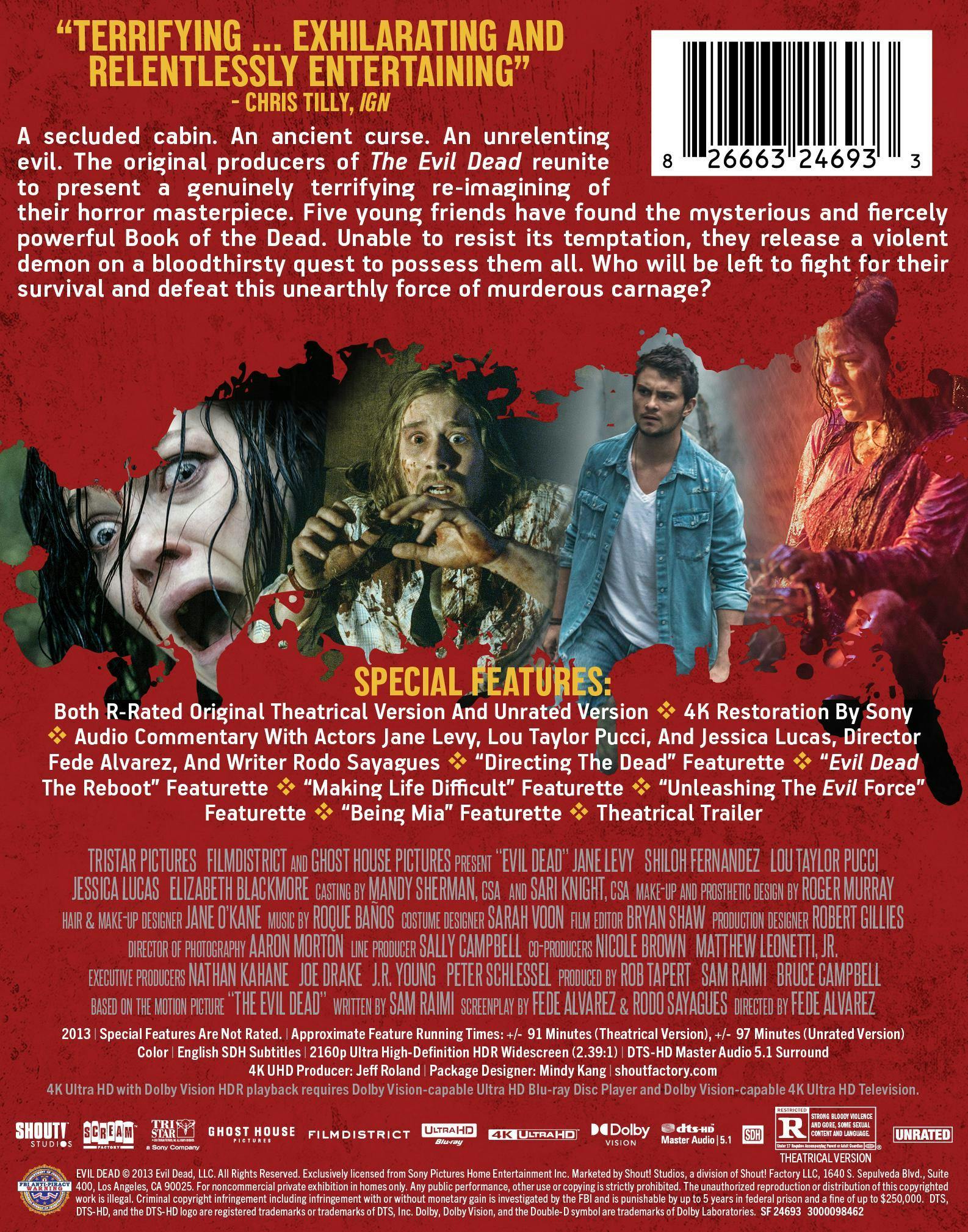 Evil Dead (2013) (Limited Edition 4K Ultra HD Steelbook) [UHD] - Image 3