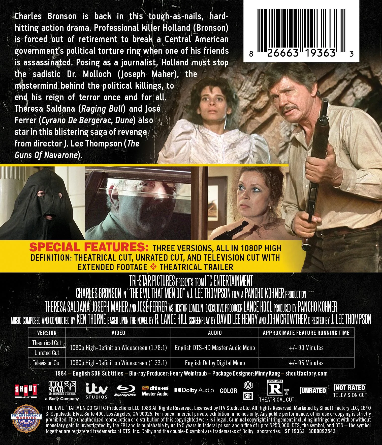 Evil That Men Do [Blu-ray] - Image 3