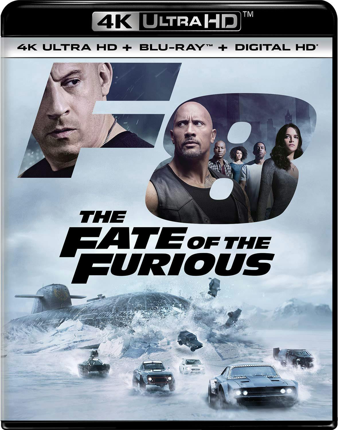 Fast & Furious 8 (4K Ultra HD + Blu-ray + Digital HD) [UHD]