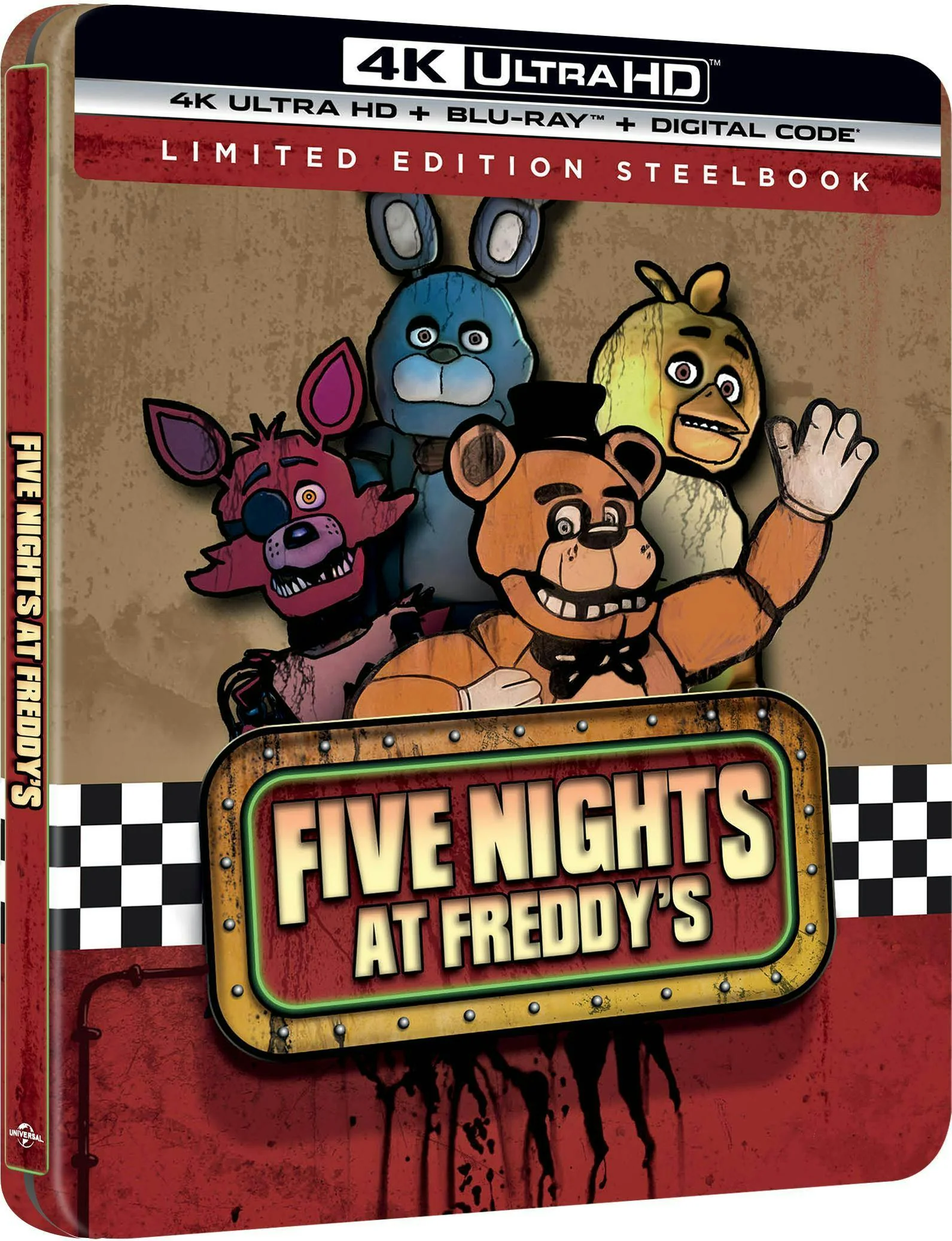 Five Nights and Freddy's (Limited Edition 4K Ultra HD Steelbook + Blu-ray + Digital) [UHD] - Image 2