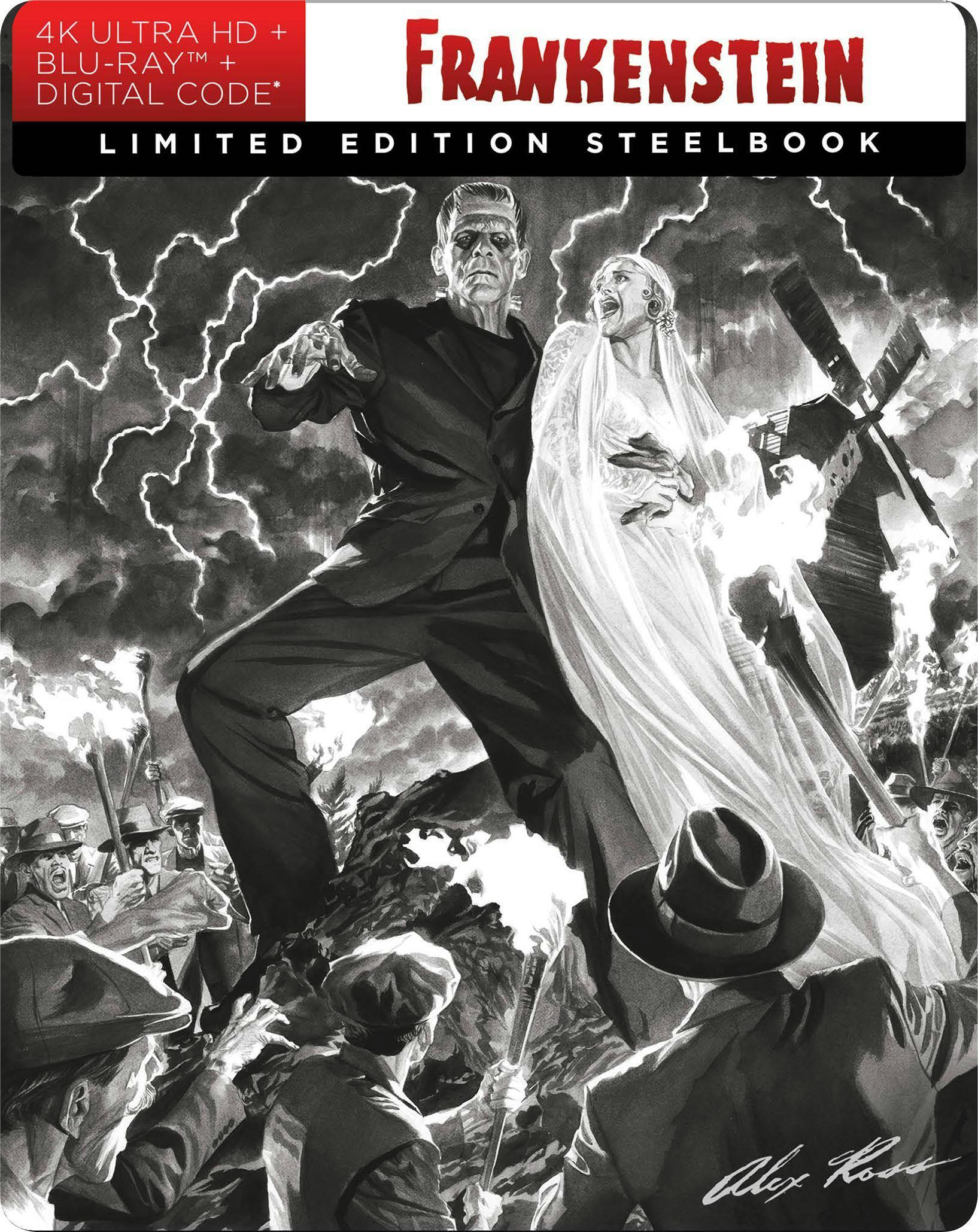 Frankenstein (Limited Edition 4K Ultra HD Steelbook + Blu-ray + Digital) [UHD]