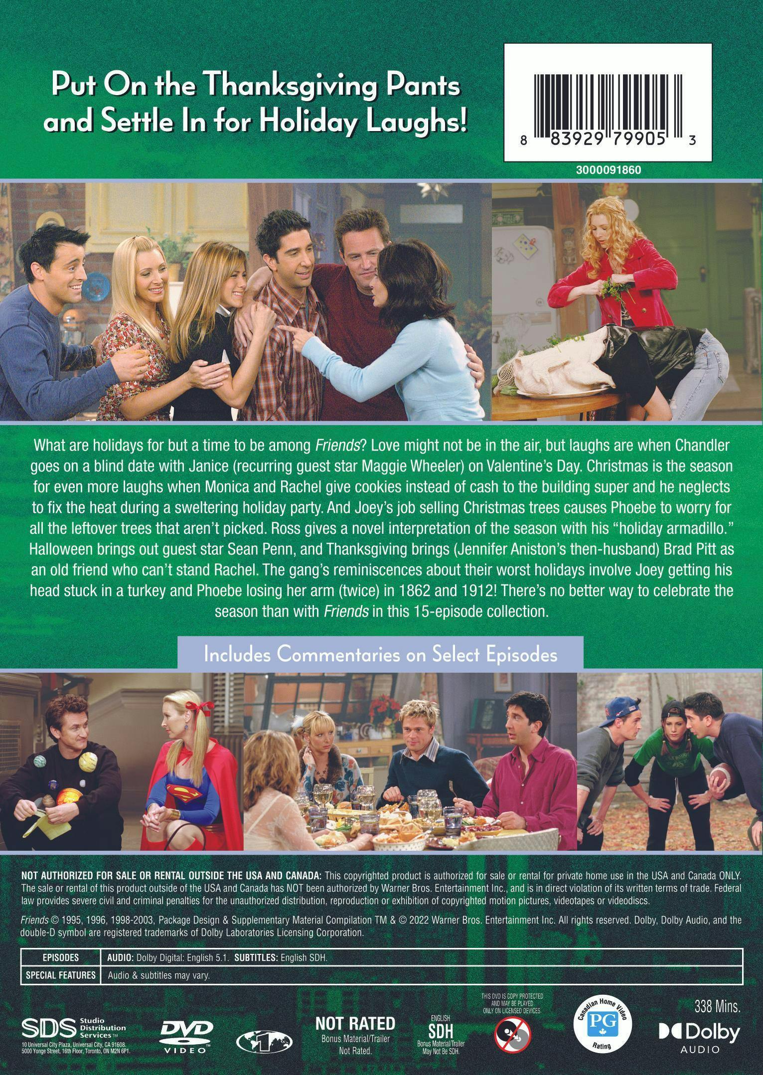 Friends: The One With All the Holidays [DVD] - Image 3
