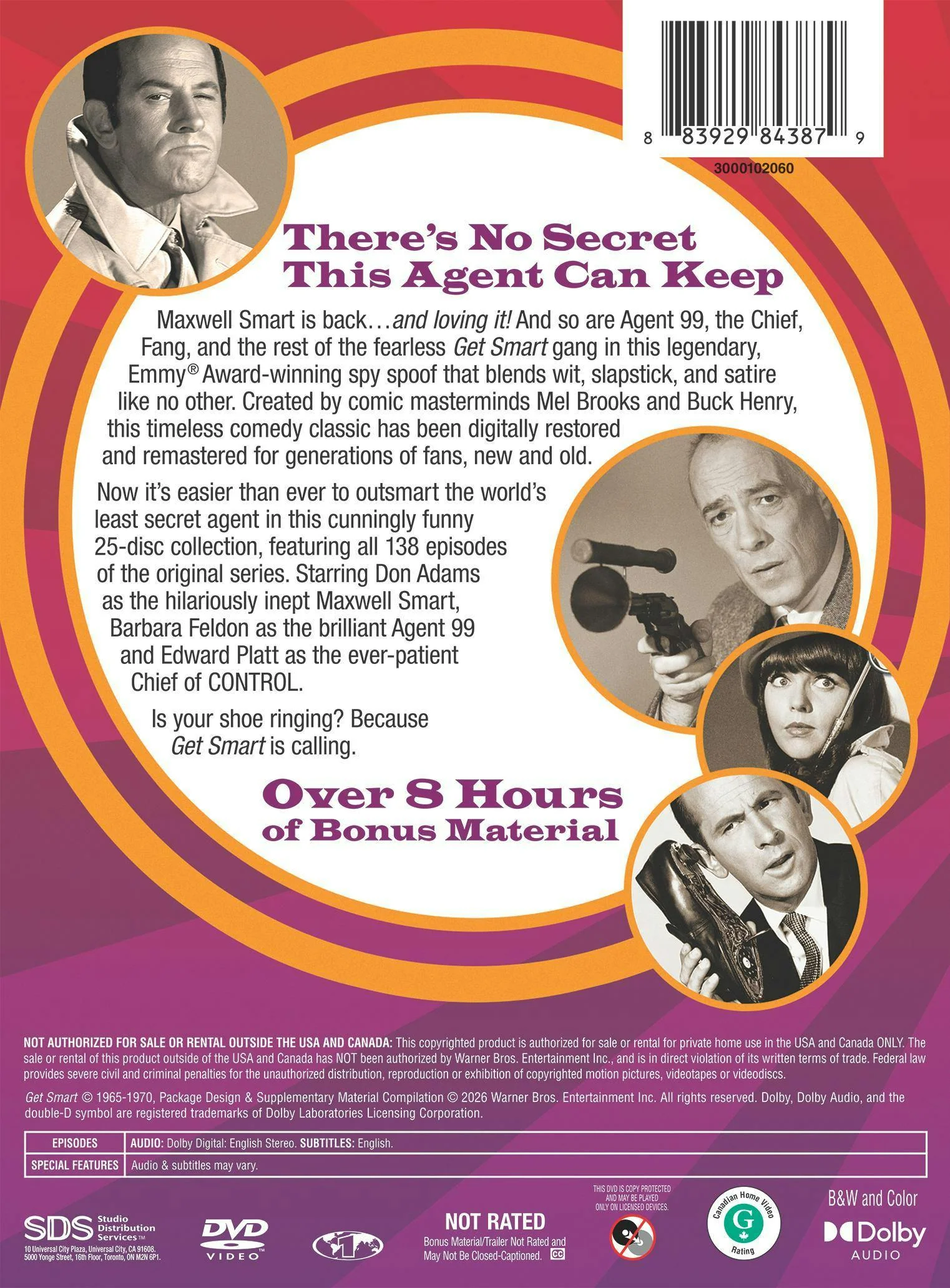 Get Smart:The Complete Series [DVD] - Image 3