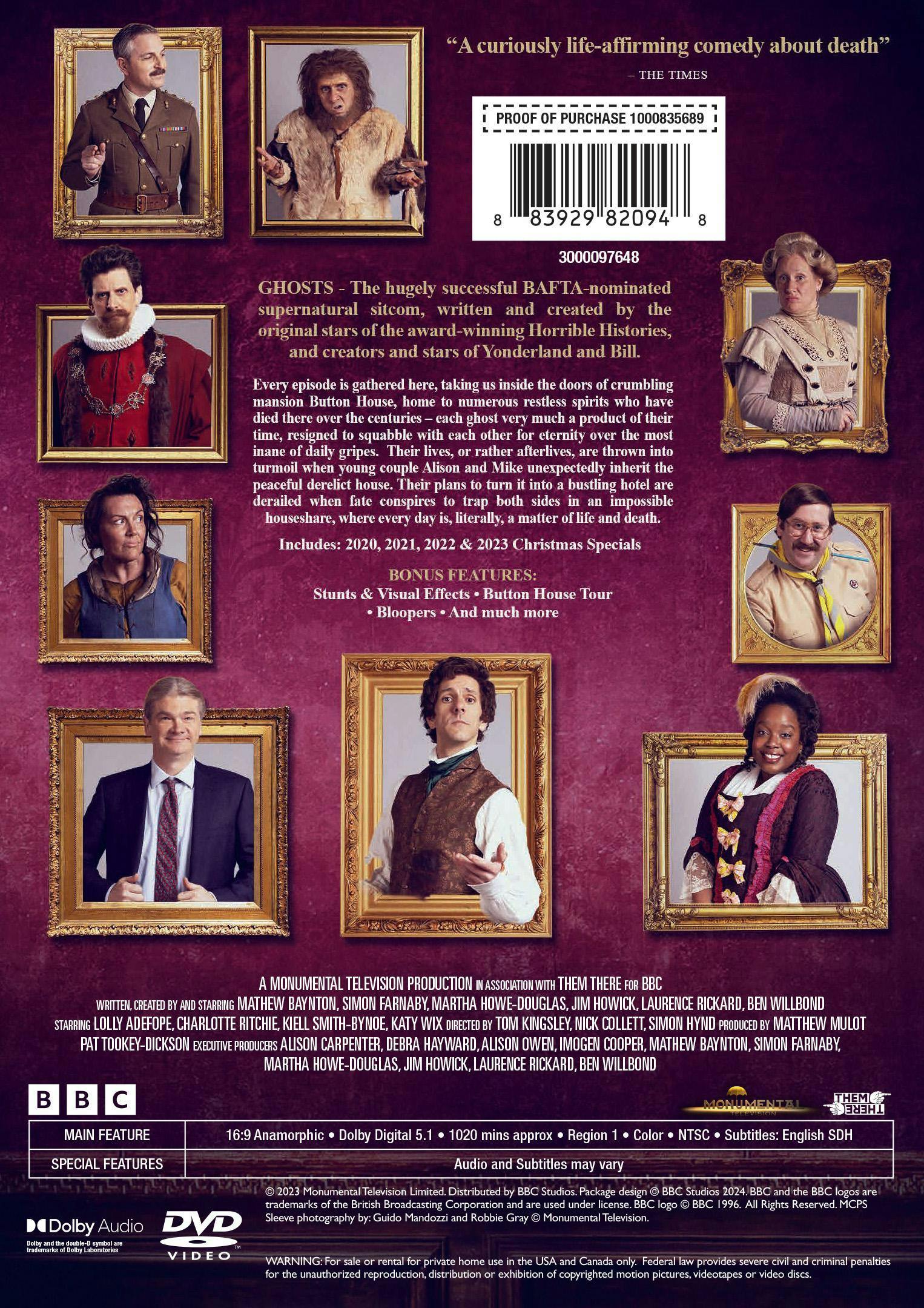 Ghosts: Series 1-5 [DVD] - Image 3