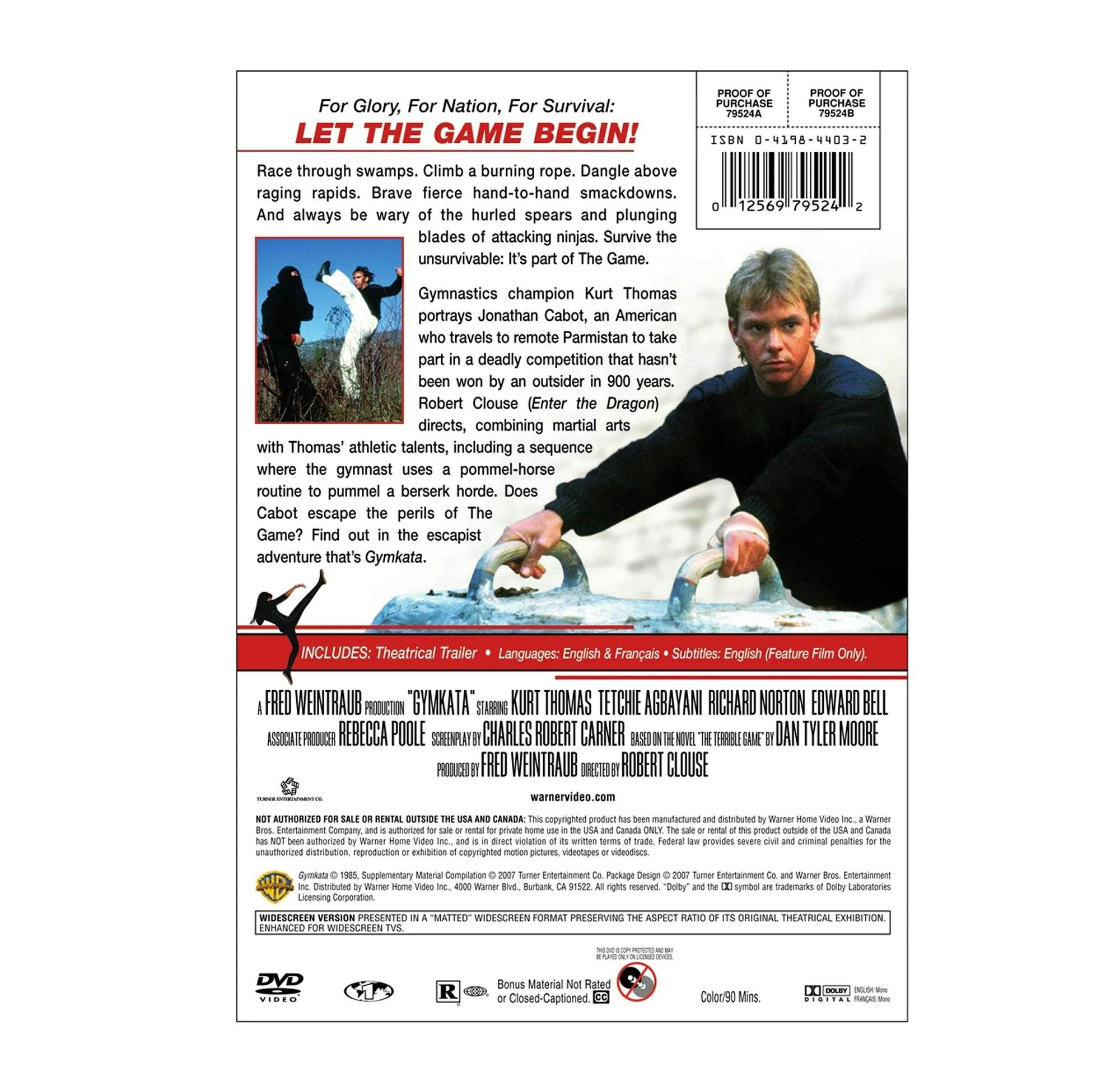 Gymkata (DVD Widescreen) [DVD] - Image 2