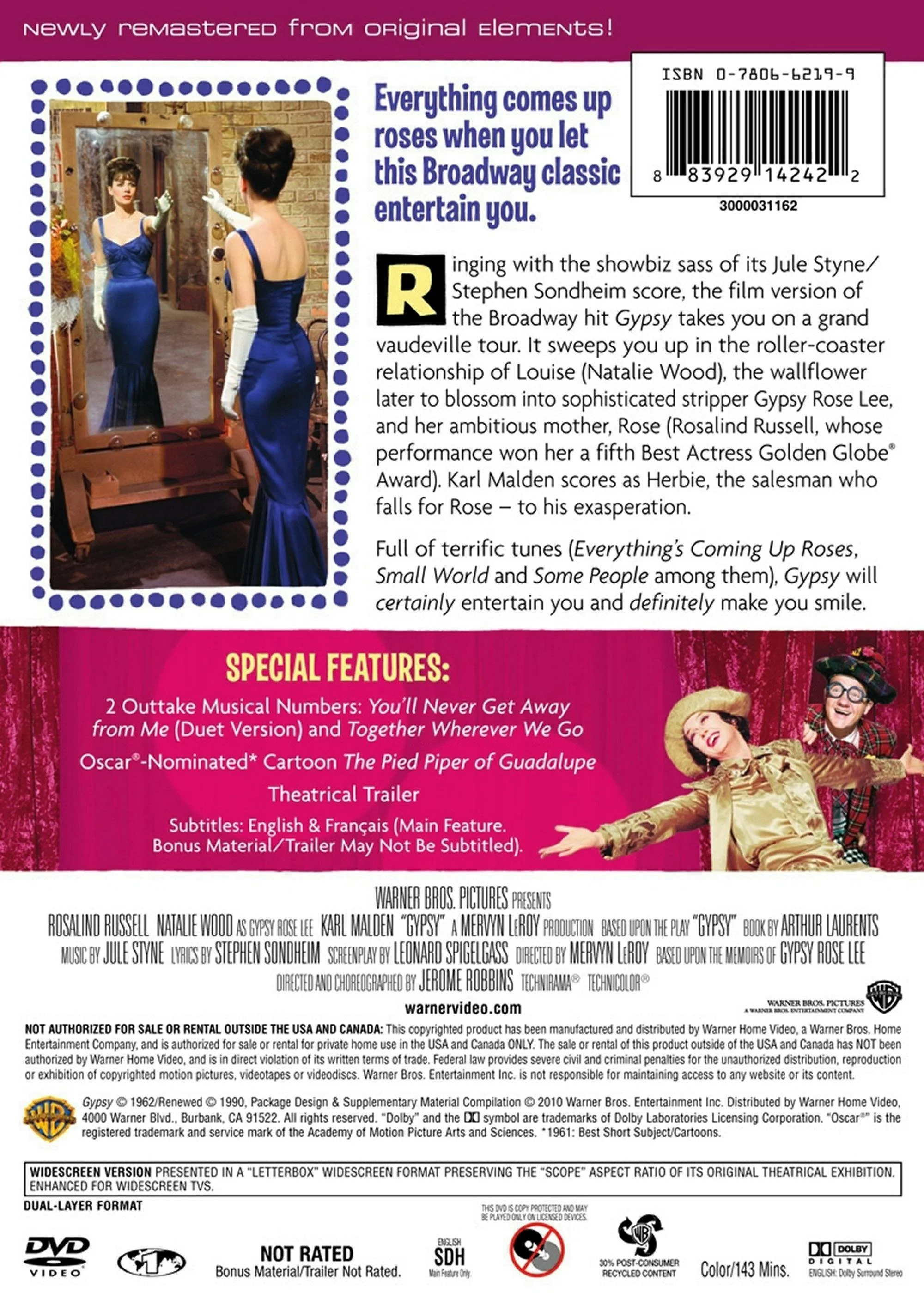 Gypsy (Deluxe Edition) [DVD] - Image 2