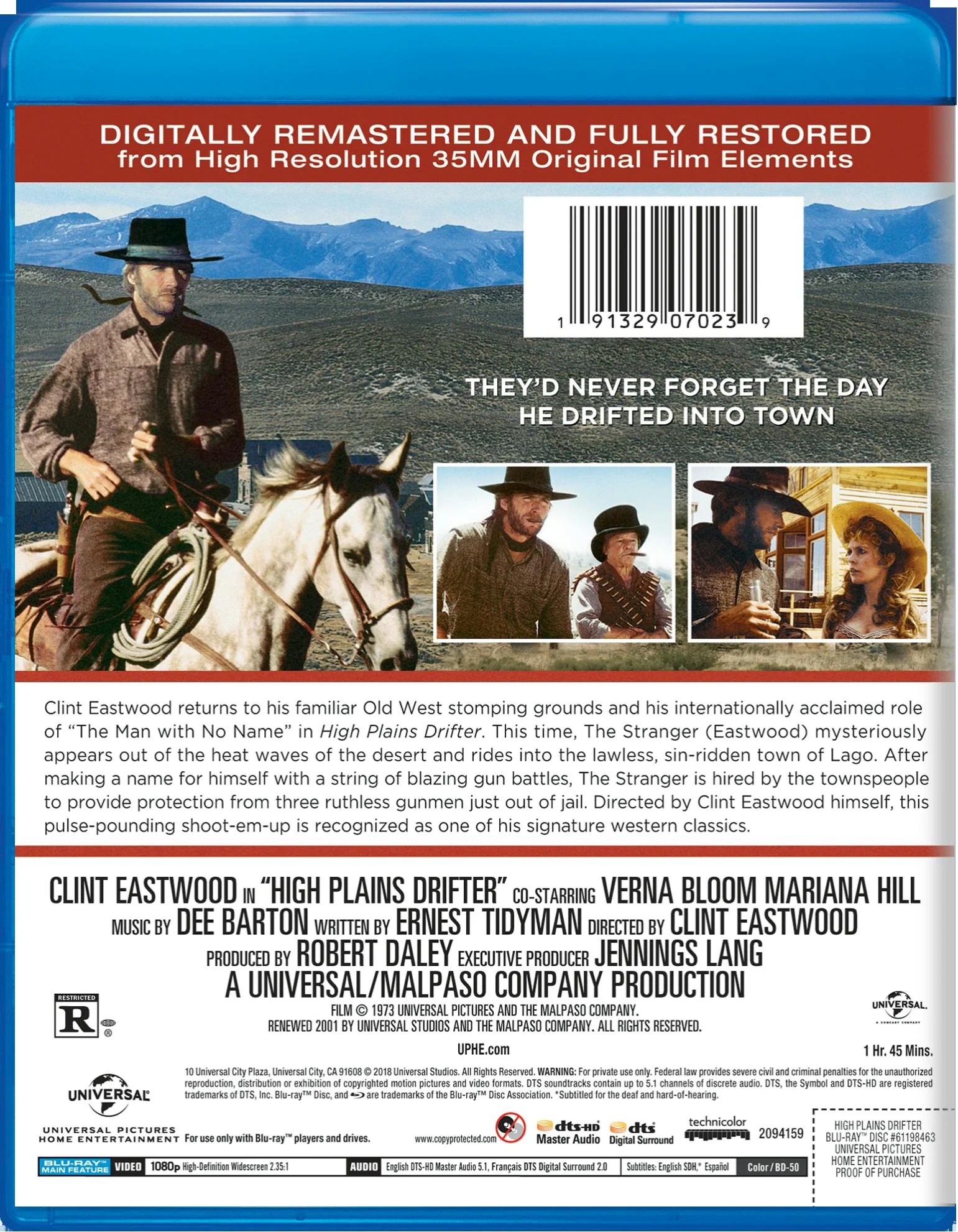 High Plains Drifter [Blu-ray] - Image 2