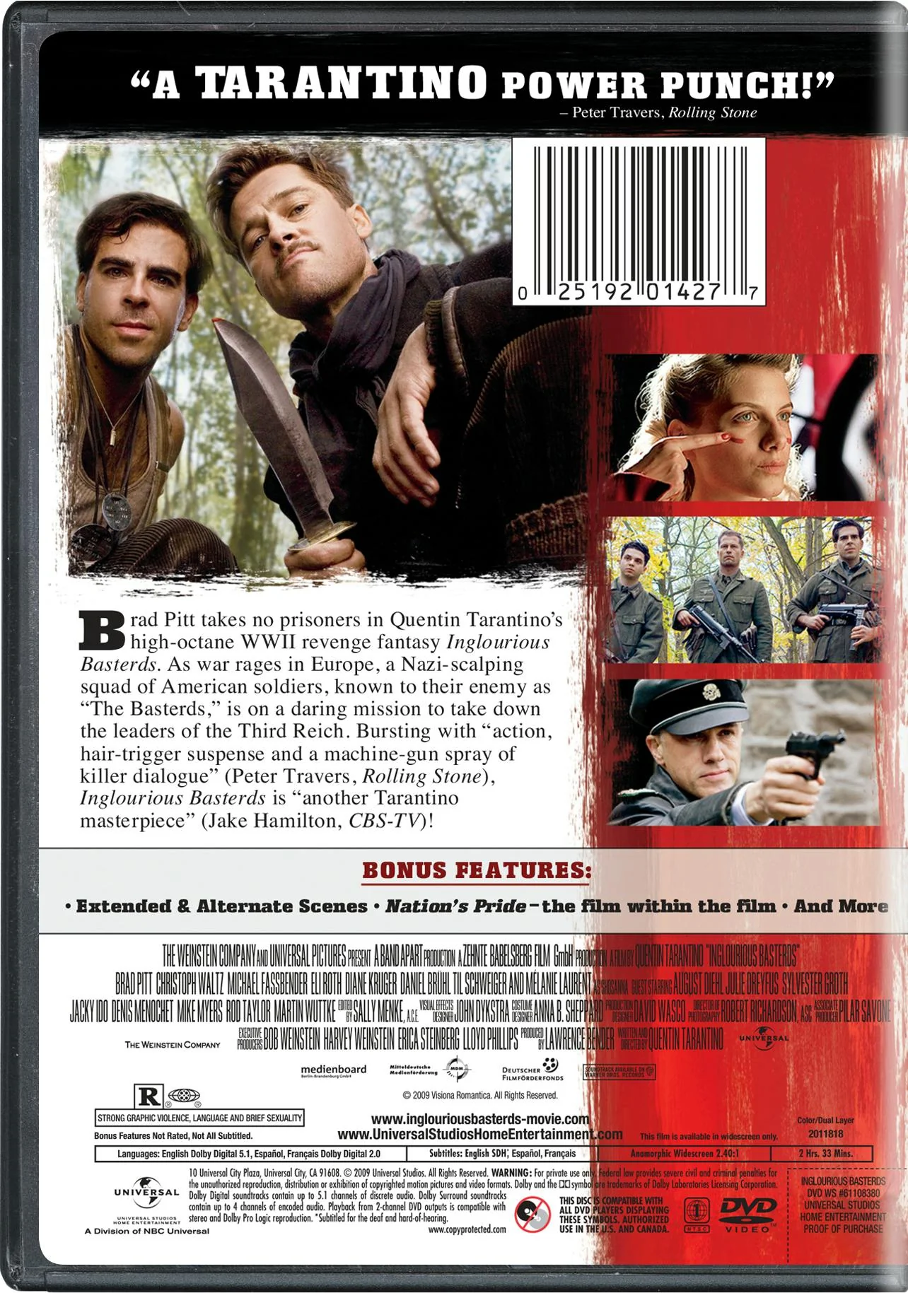 Inglourious Basterds [DVD] - Image 2
