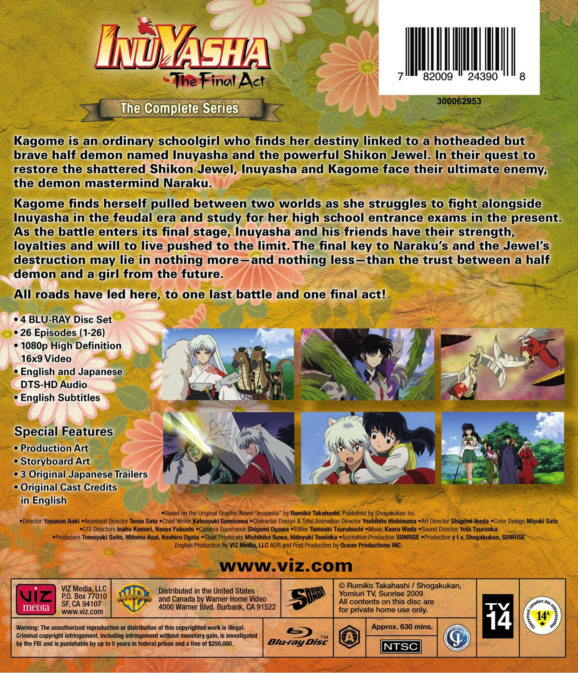 Inuyasha: The Final Act - The Complete Series (Box Set) [Blu-ray] - Image 2