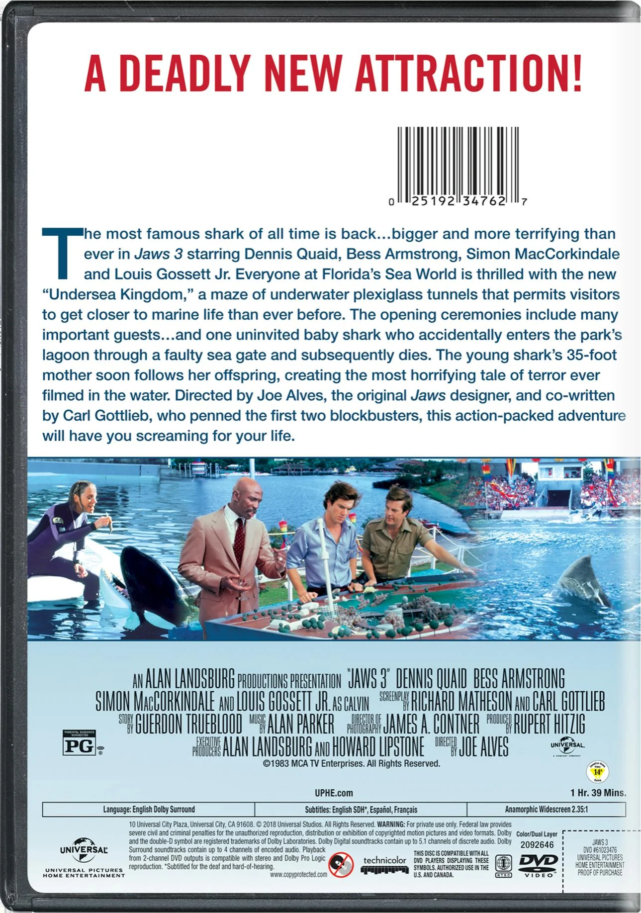 Jaws 3 [DVD] - Image 2