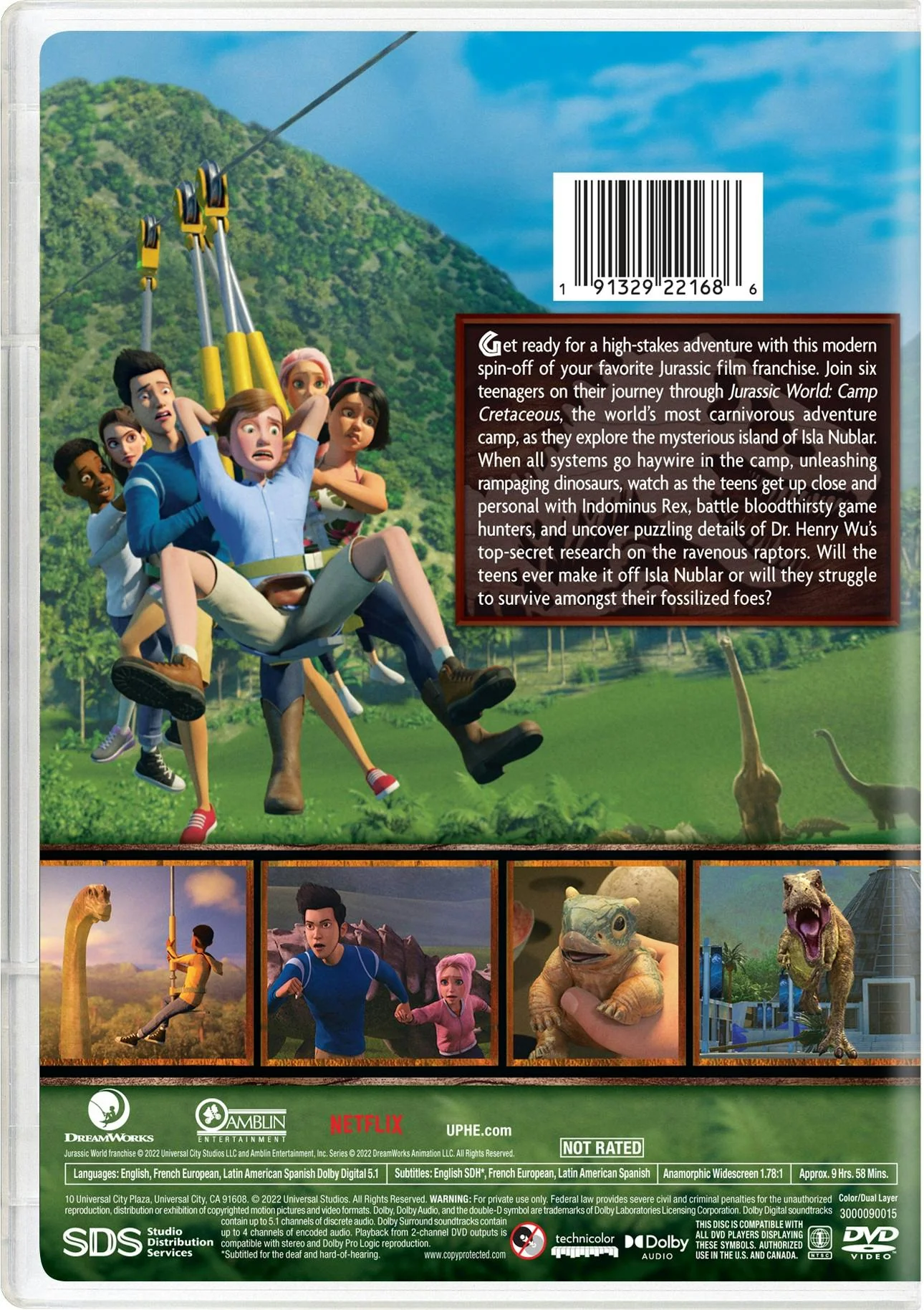 Jurassic World - Camp Cretaceous Seasons 1-3 (Box Set) [DVD] - Image 3