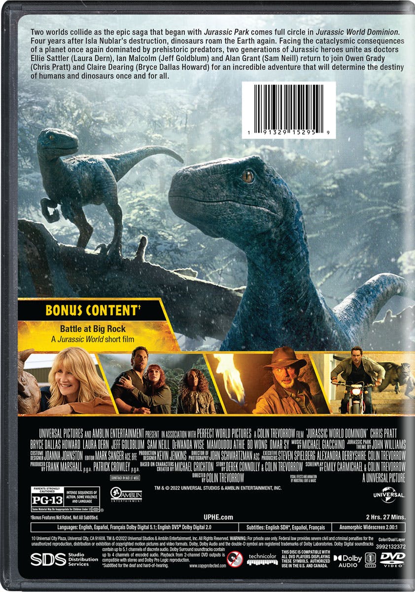 Jurassic World: Dominion [DVD] - Image 3