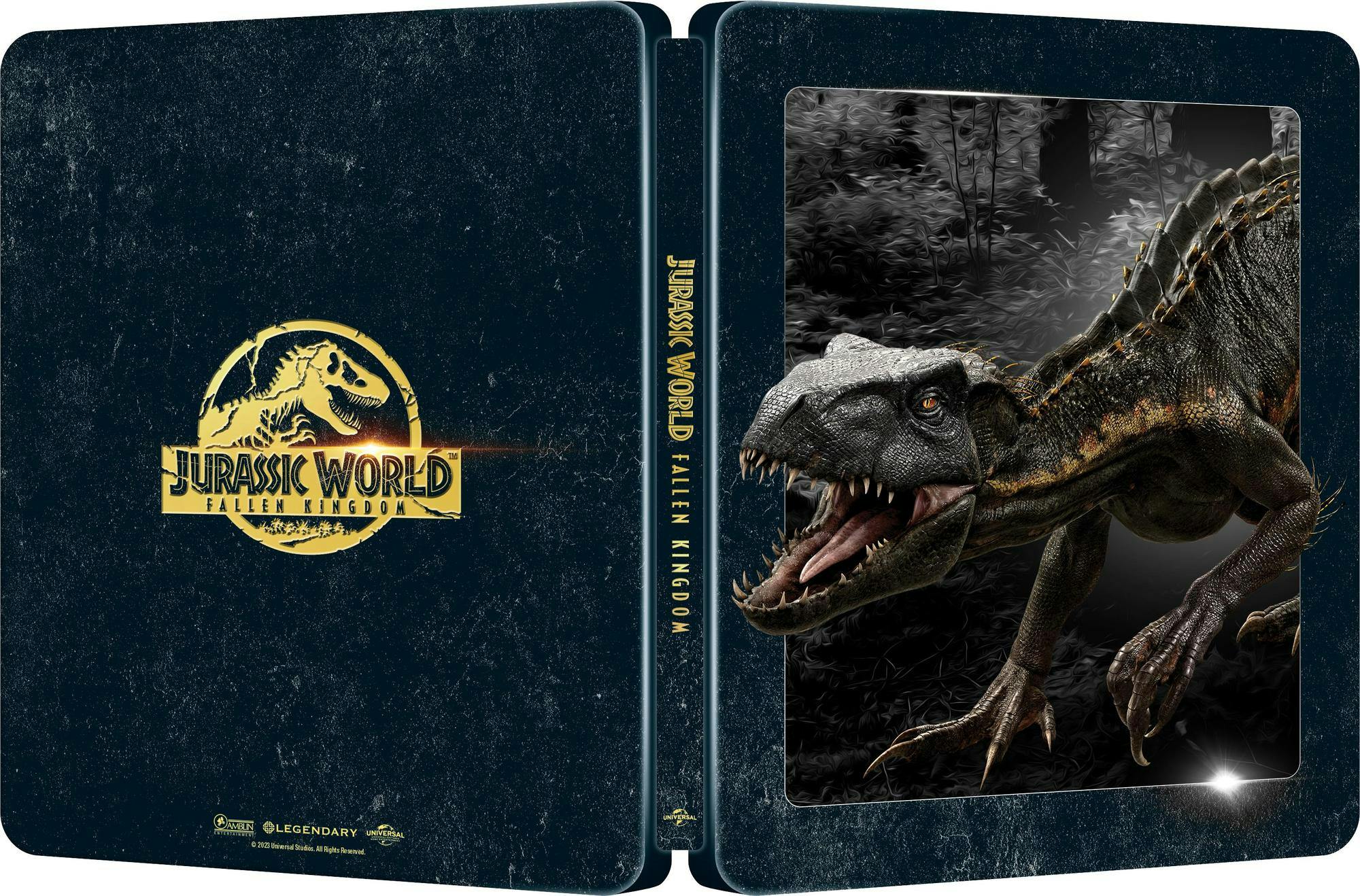 Jurassic World Ultimate Collection - Limited Edition 4K Steelbook (4K Ultra HD + Blu-ray + Digital) [UHD] - Image 8