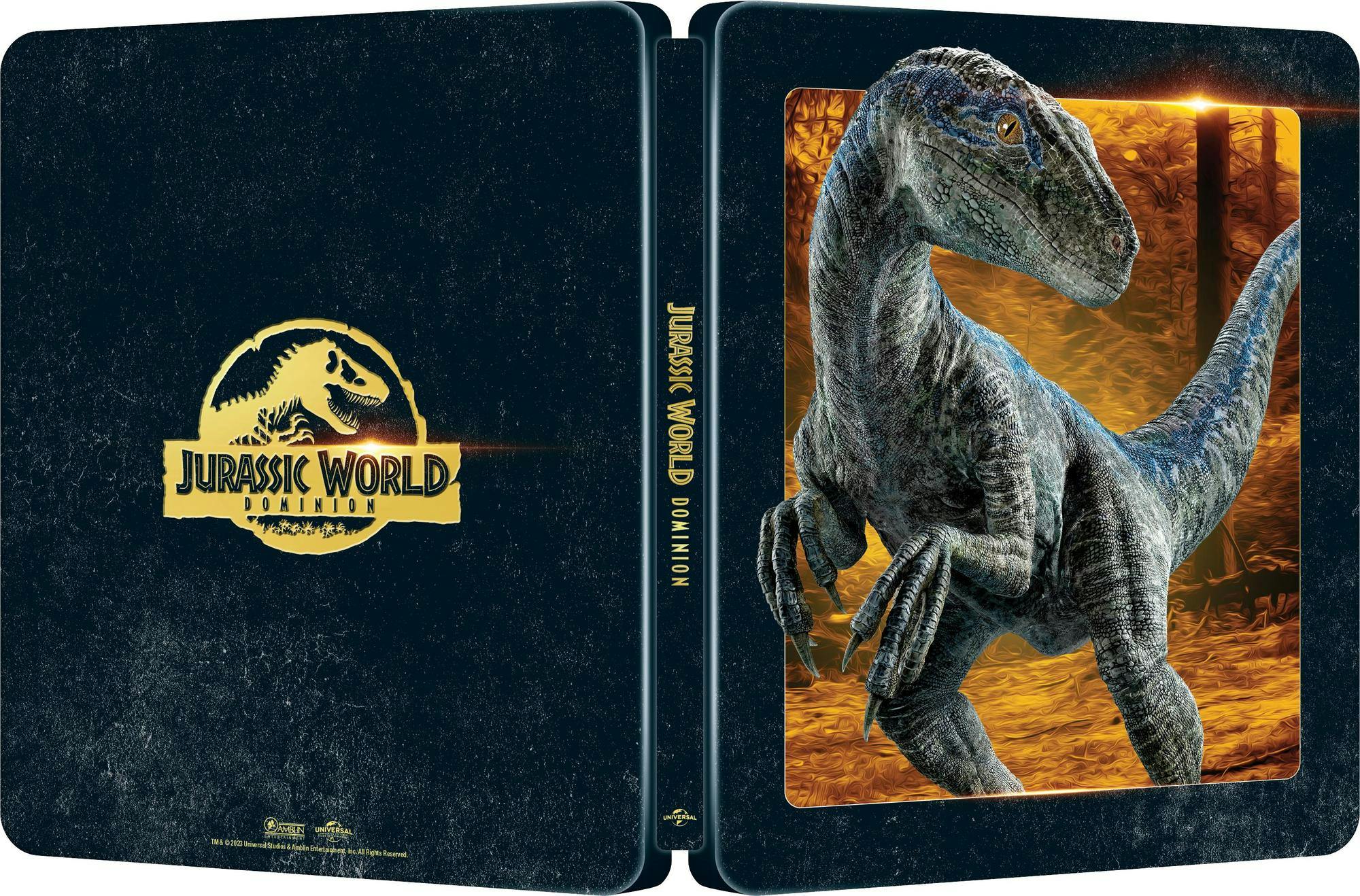 Jurassic World Ultimate Collection - Limited Edition 4K Steelbook (4K Ultra HD + Blu-ray + Digital) [UHD] - Image 9